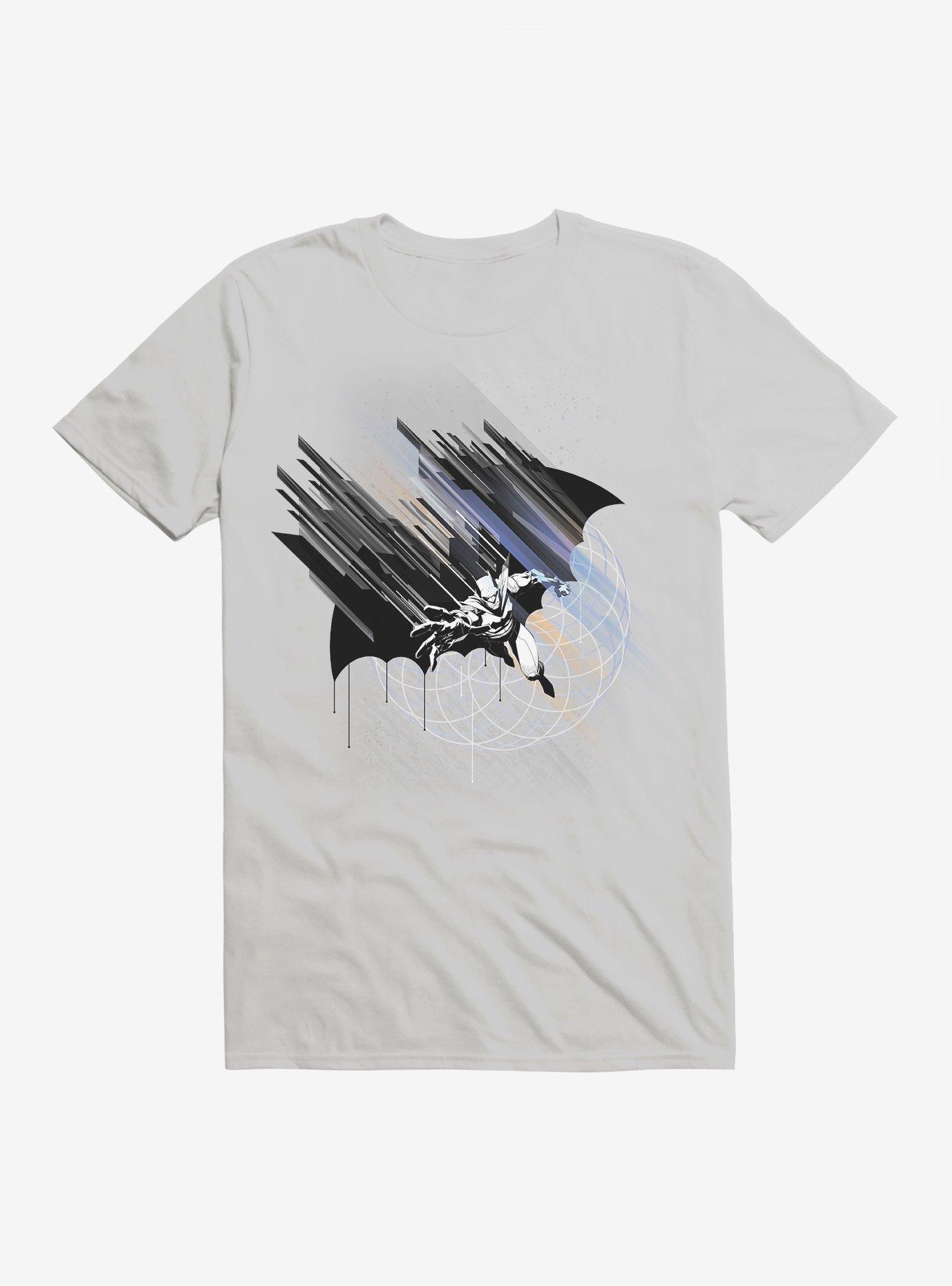 Batman Shapes Blurry T-Shirt, ICE GREY, hi-res