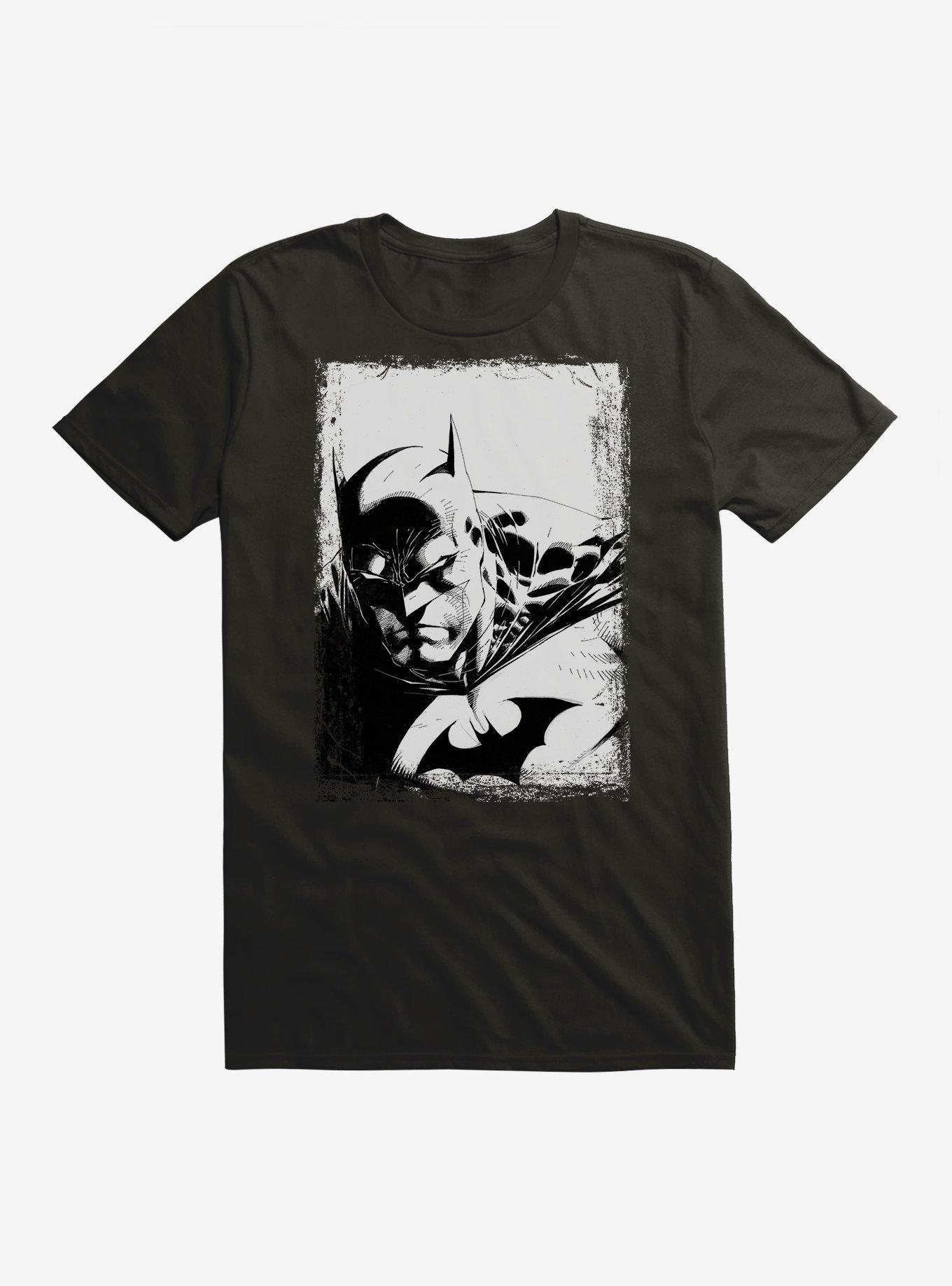 Batman Sketch Portrait T-Shirt, , hi-res