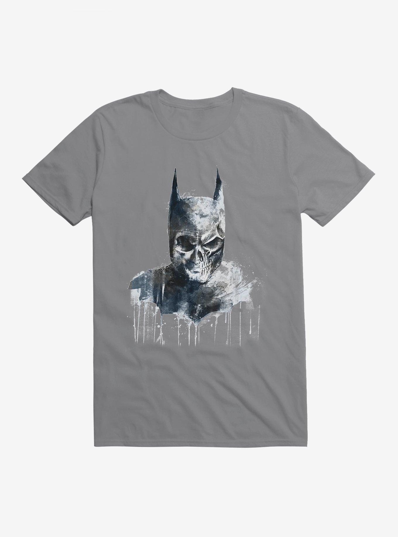 Batman Skull T-Shirt, STORM GREY, hi-res