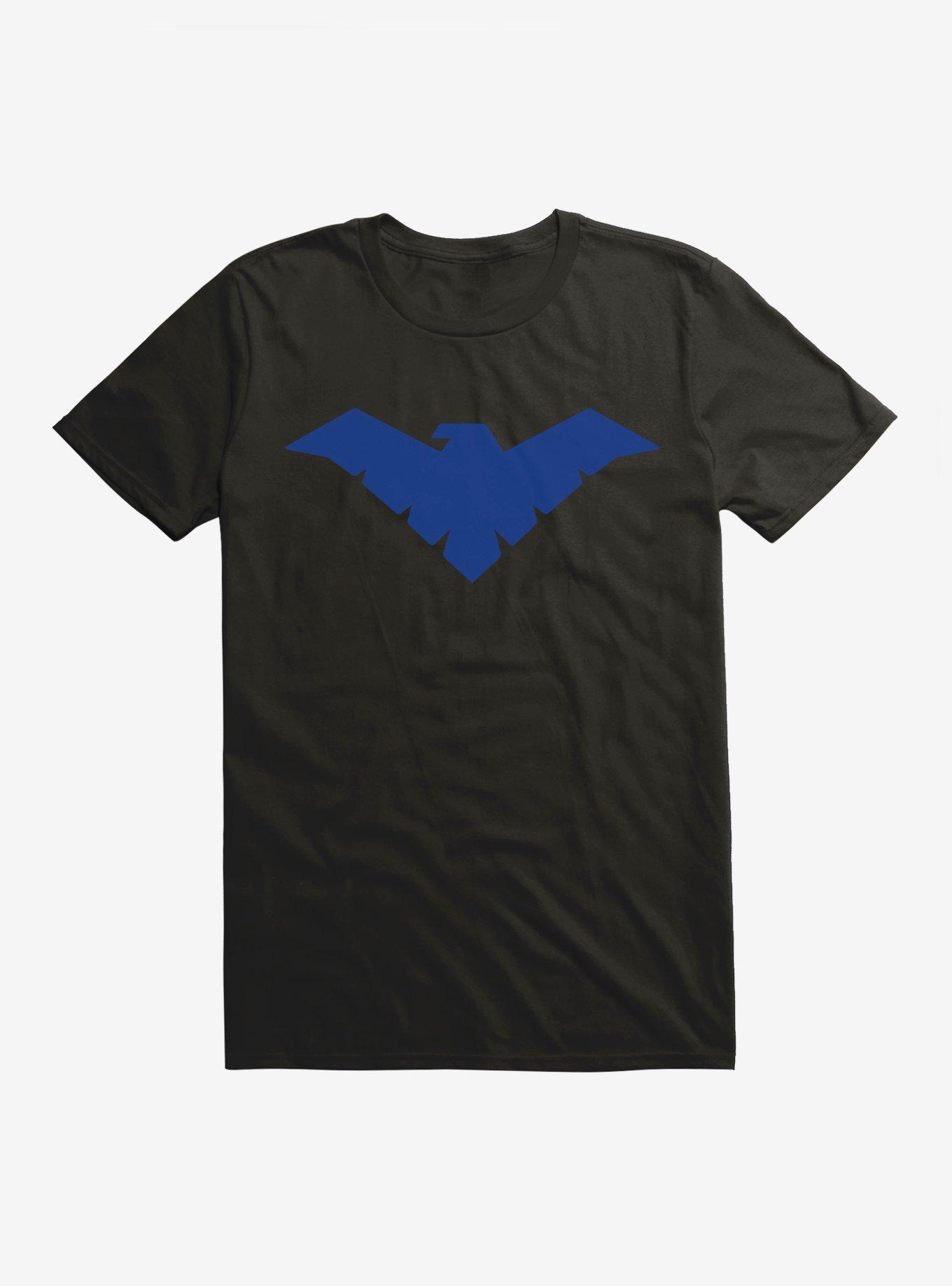 Batman Solid Logo T-Shirt, BLACK, hi-res