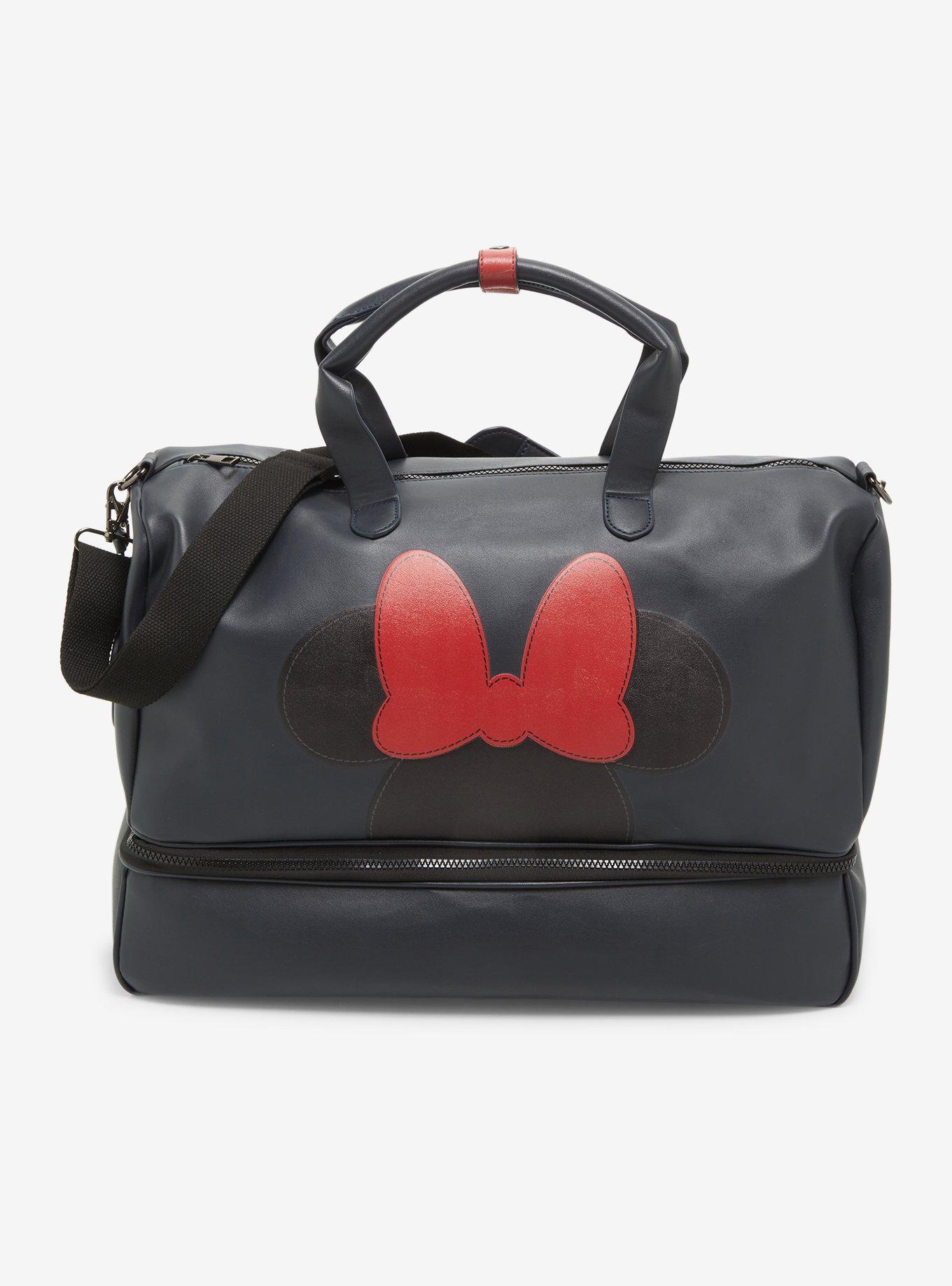 Disney Minnie Mouse Embossed Weekender Bag — BoxLunch Exclusive, , hi-res