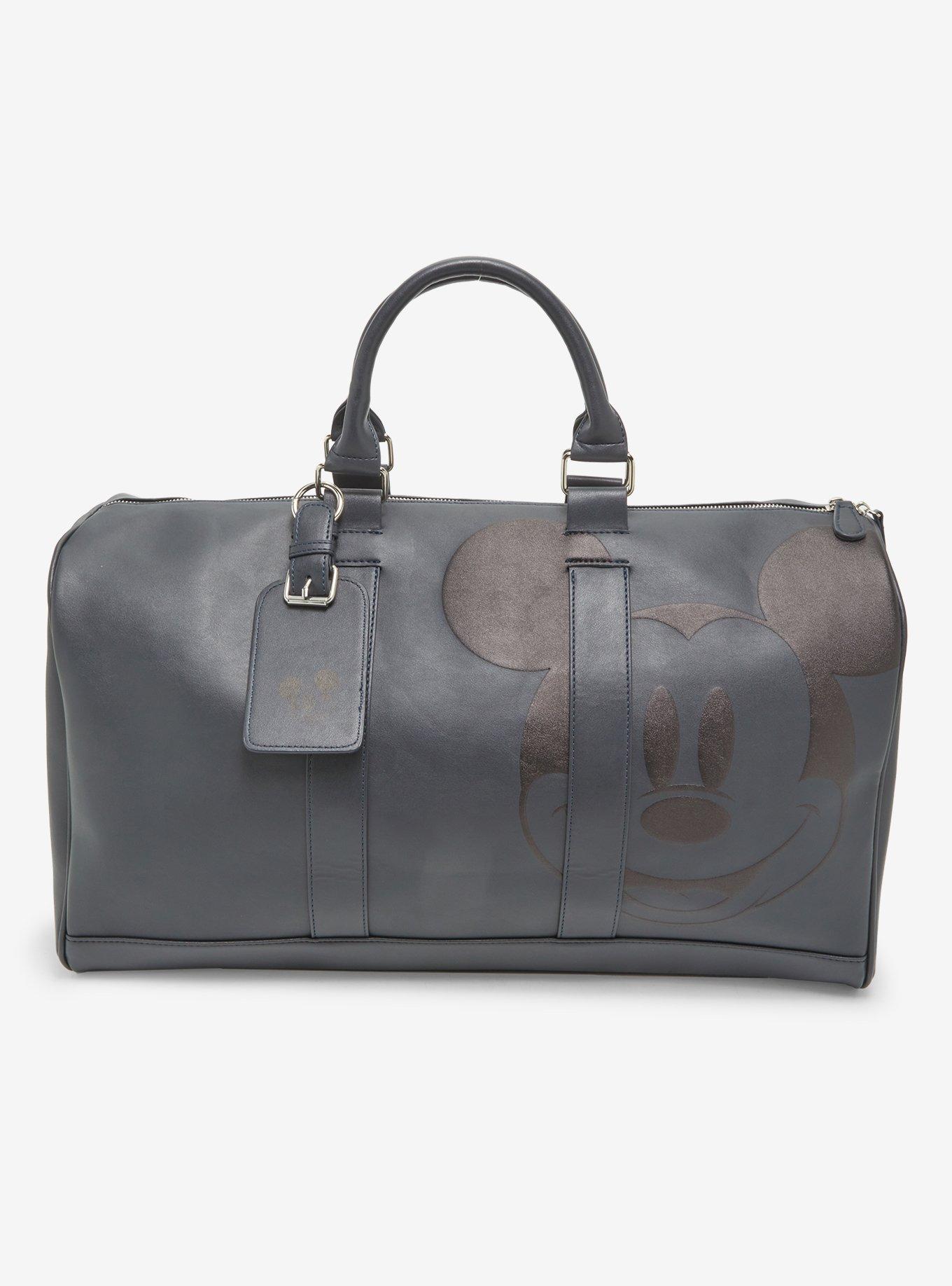 Disney Mickey Mouse Embossed Weekender Bag &mdash; BoxLunch Exclusive, , hi-res