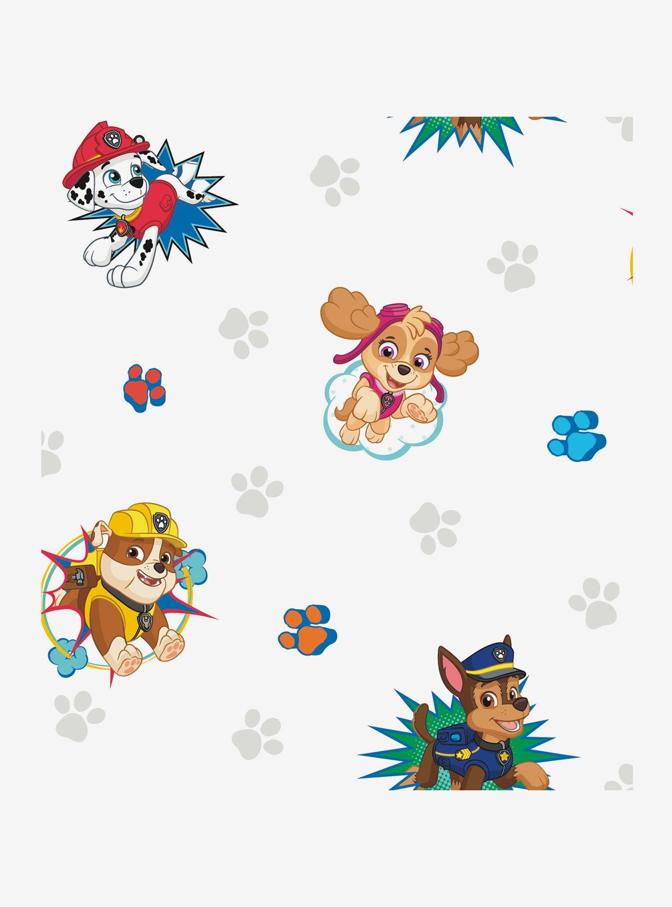 Paw Patrol Blue Peel & Stick Wallpaper