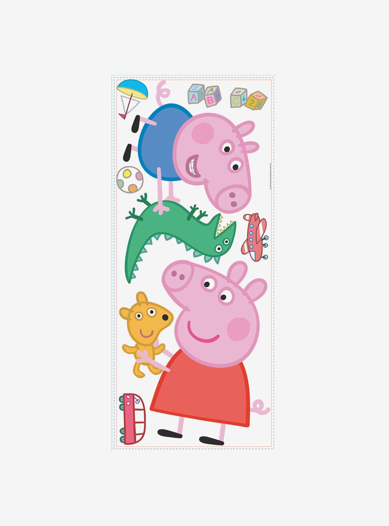 Peppa Pig George Peppa Playtime Giant Wall Decals, , hi-res