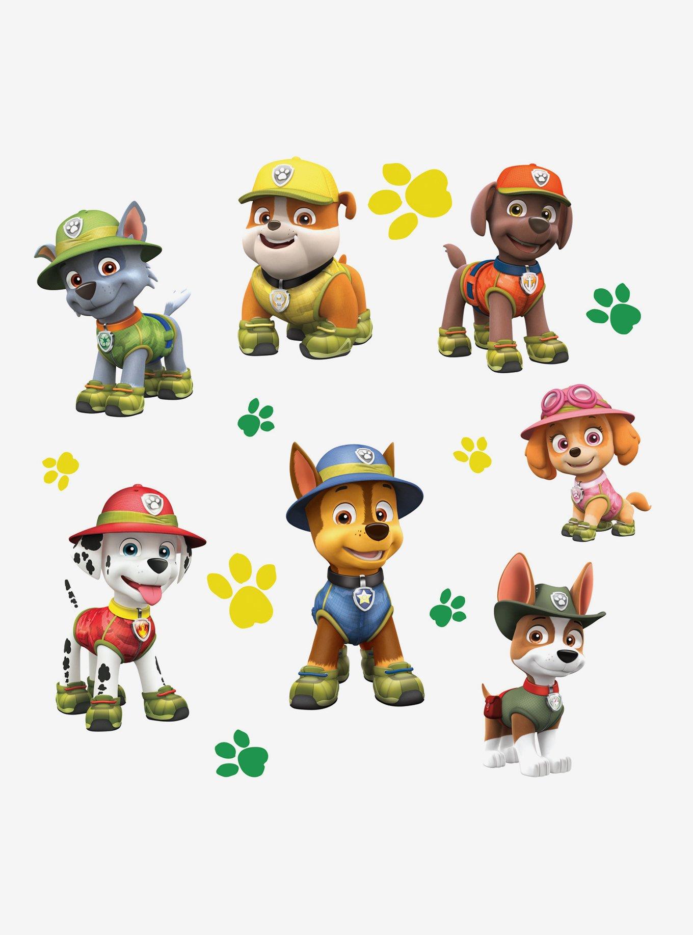 Paw Patrol Jungle Giant Wall Decals, , hi-res