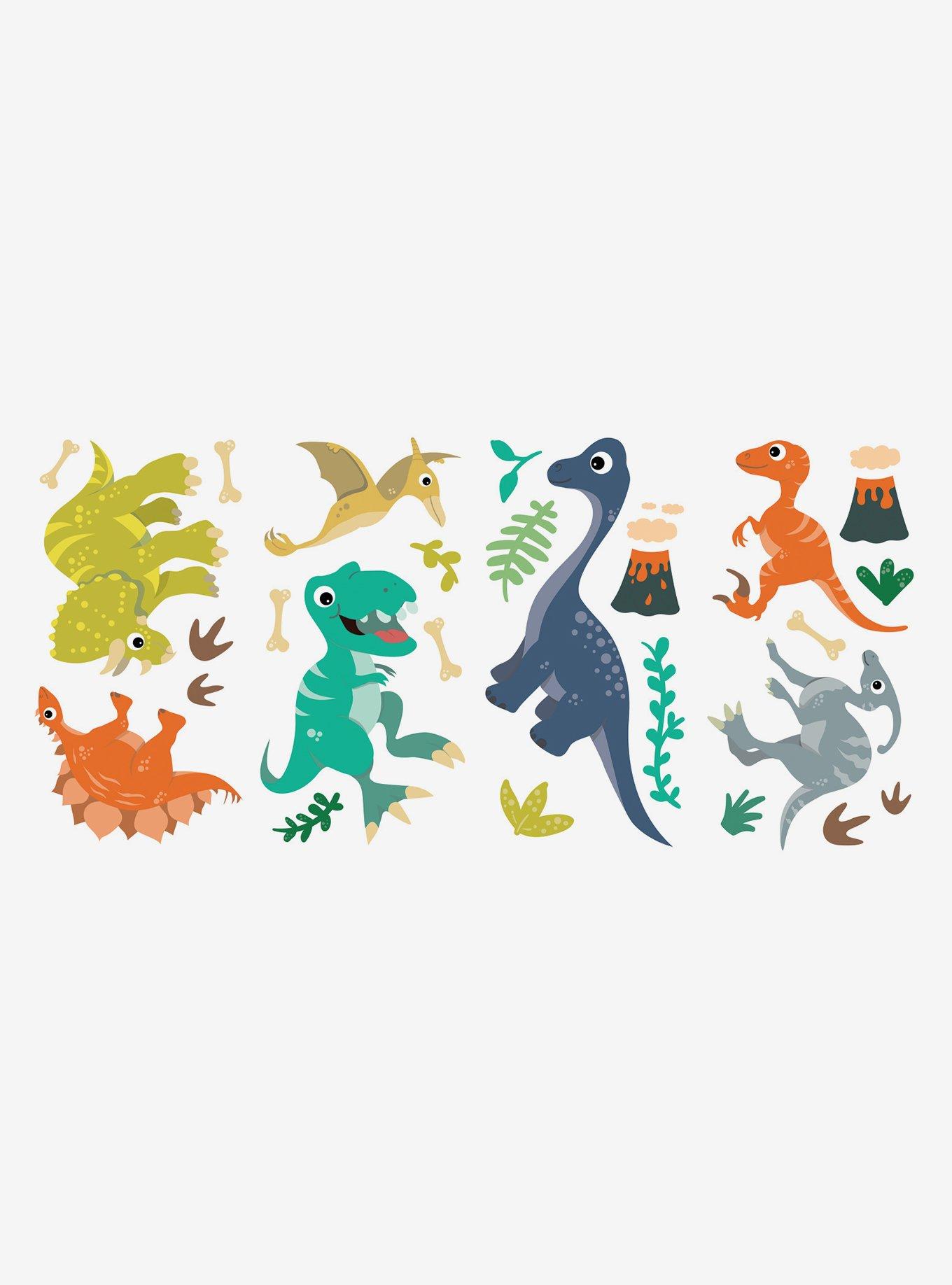 Friendly Dinosaur Wall Decals, , hi-res