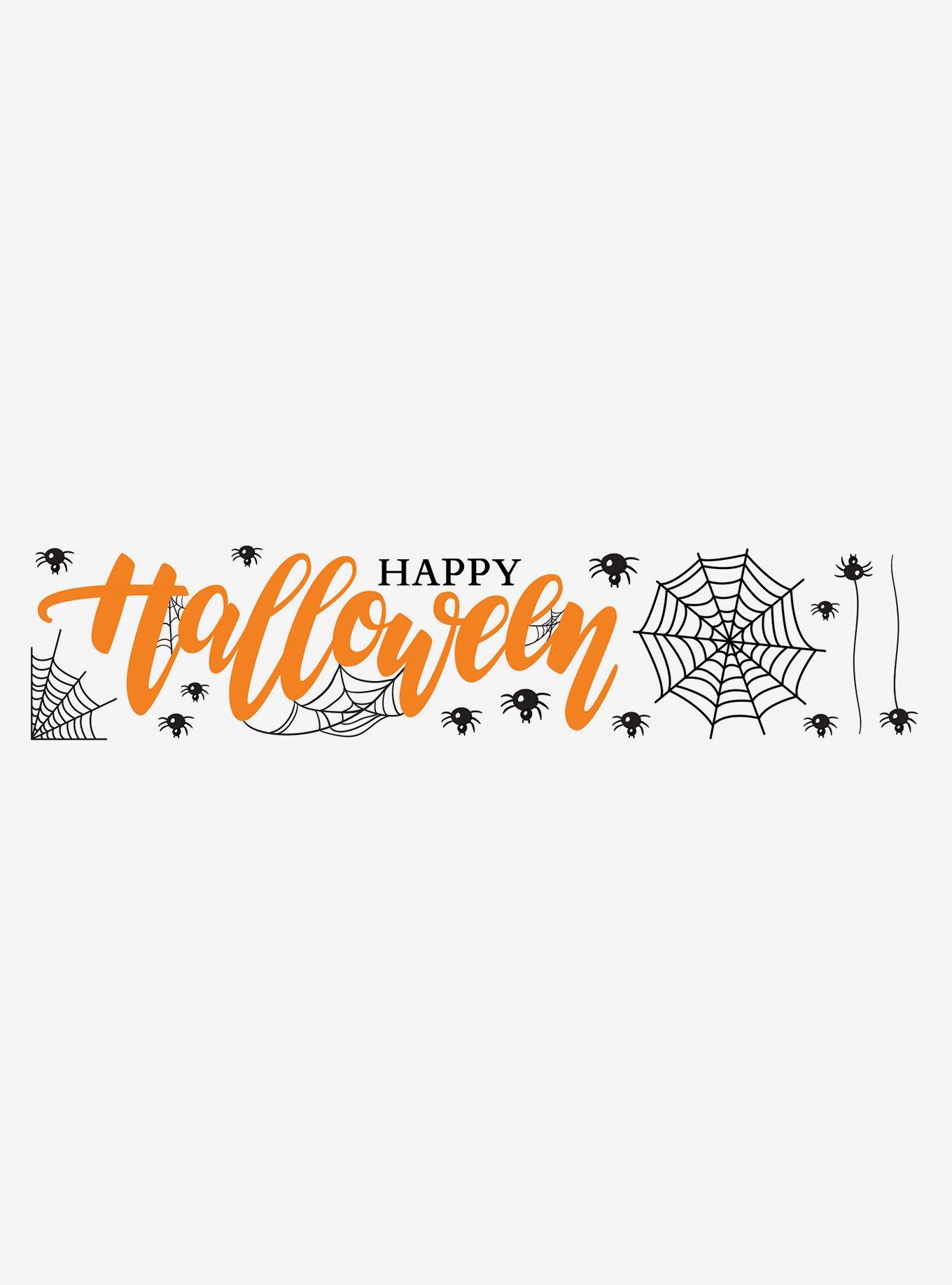 Happy Halloween Quote Peel & Stick Wall Decal