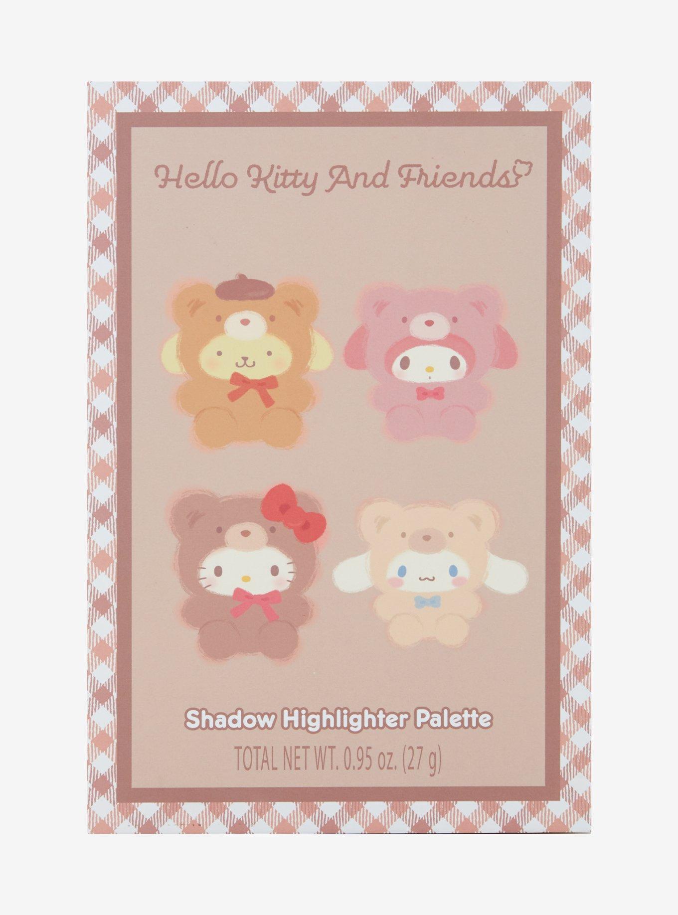 Sanrio Hello Kitty and Friends Latte Bear Shadow Highlighter Palette, , hi-res