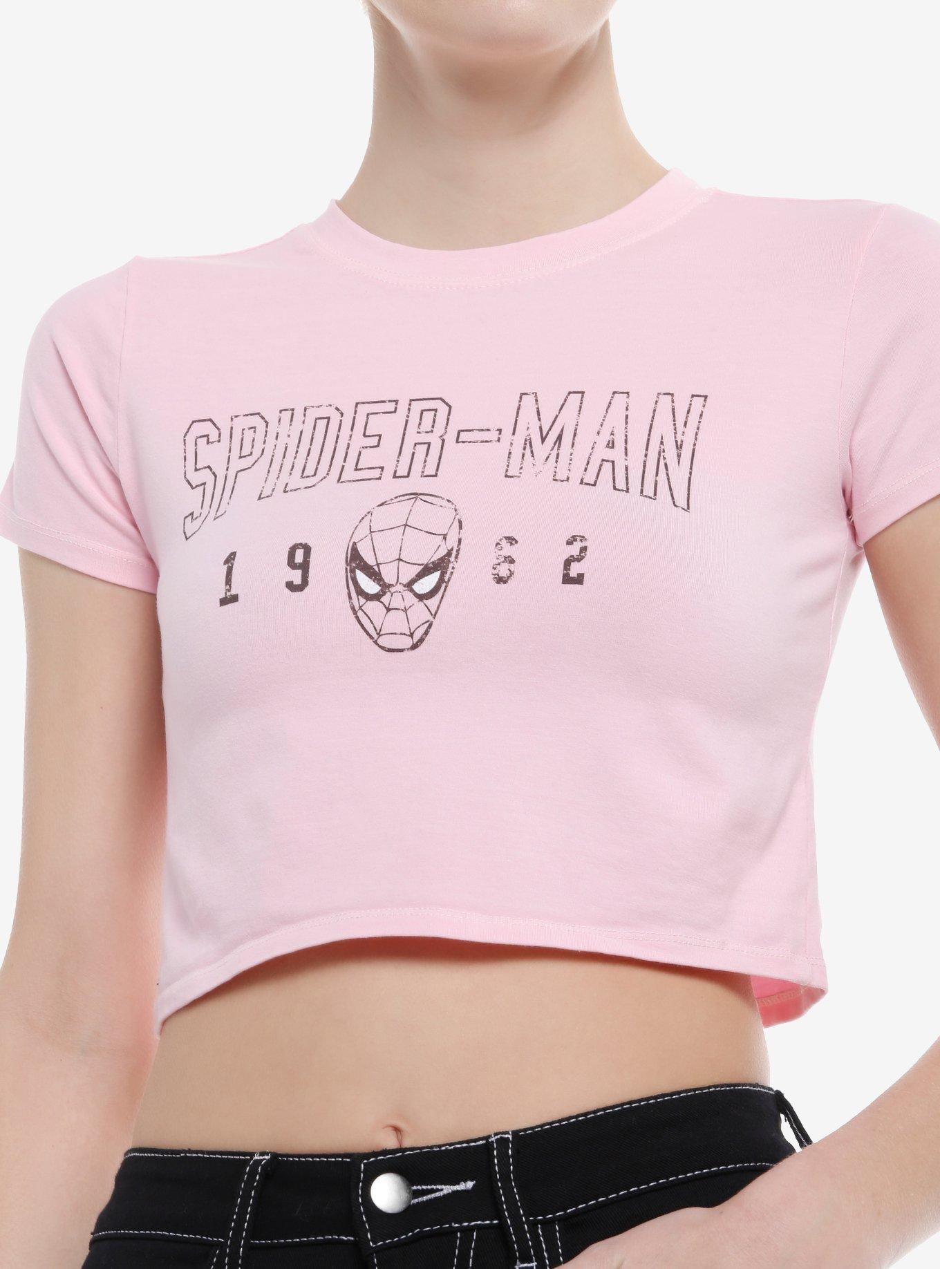 Marvel Spider-Man Pink Girls Baby T-Shirt, , hi-res