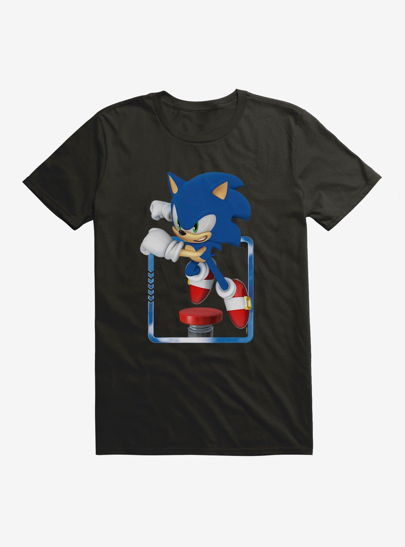 Sonic The Hedgehog 3-D Sonic Spring Bounce T-Shirt