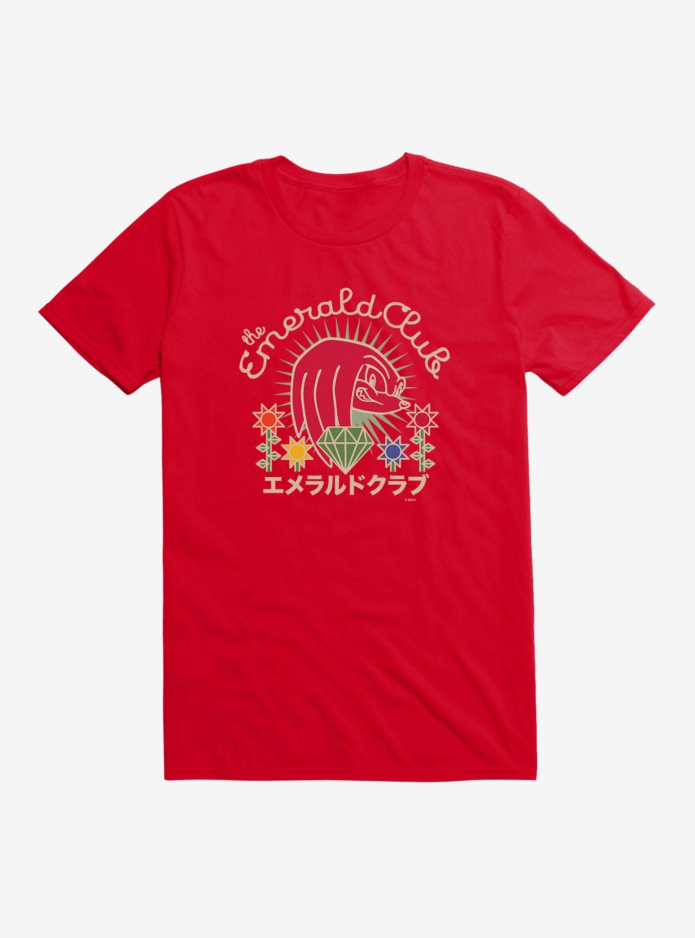 Sonic The Hedgehog Emerald Club Knuckles T-Shirt, , hi-res