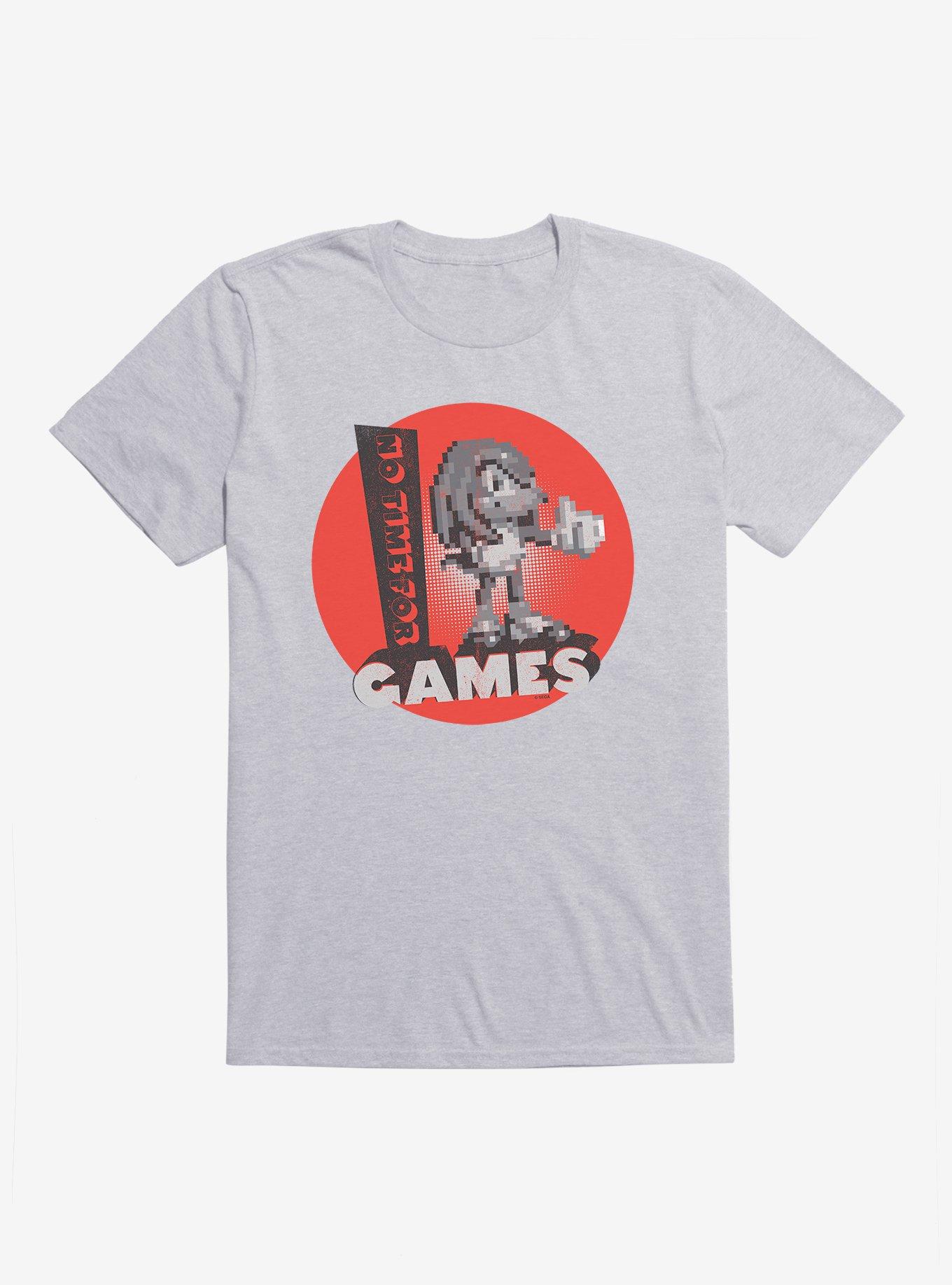 Sonic The Hedgehog Knuckles Games T-Shirt, HEATHER GREY, hi-res