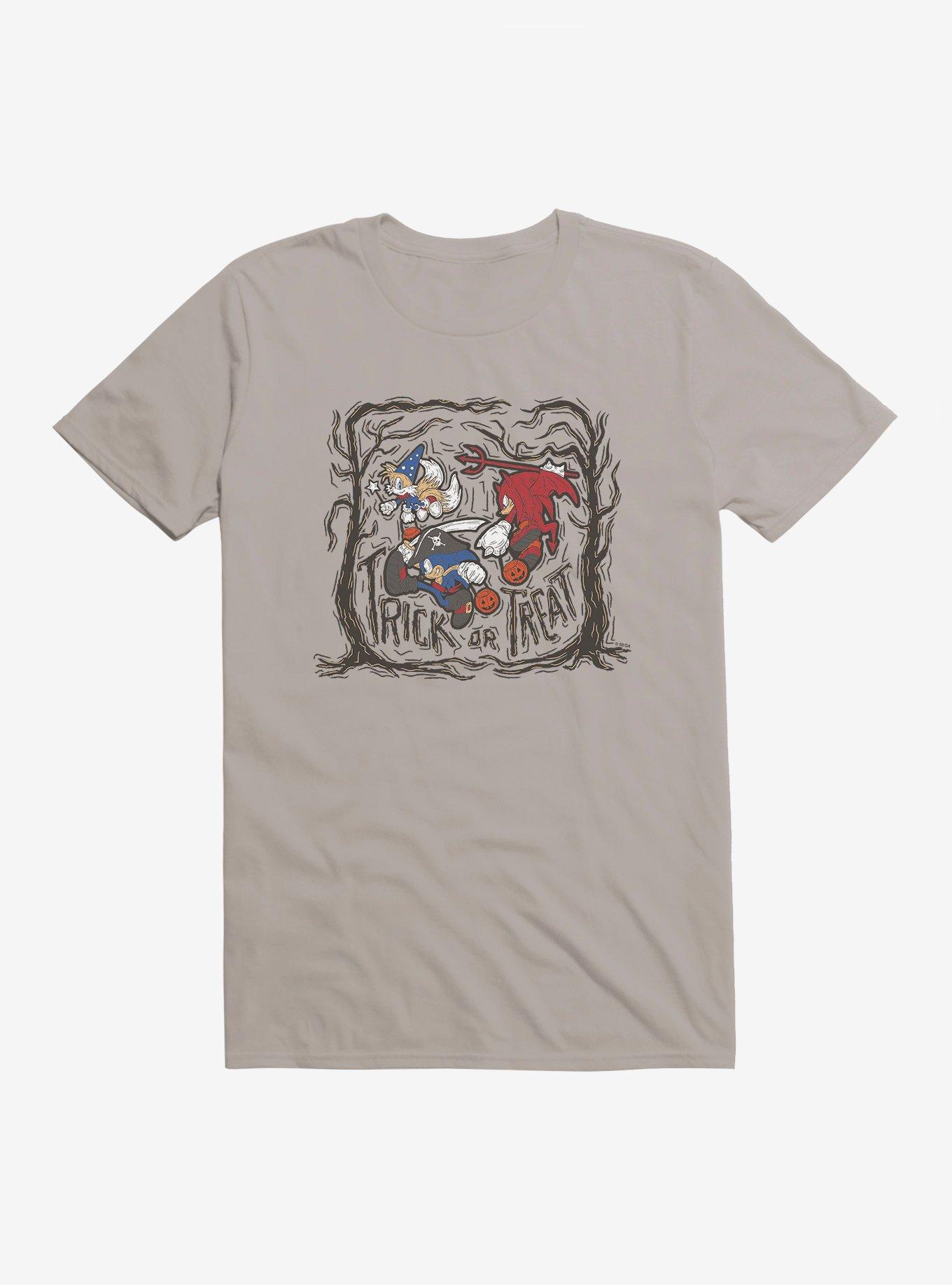 Sonic The Hedgehog Halloween Trick Or Treat T-Shirt