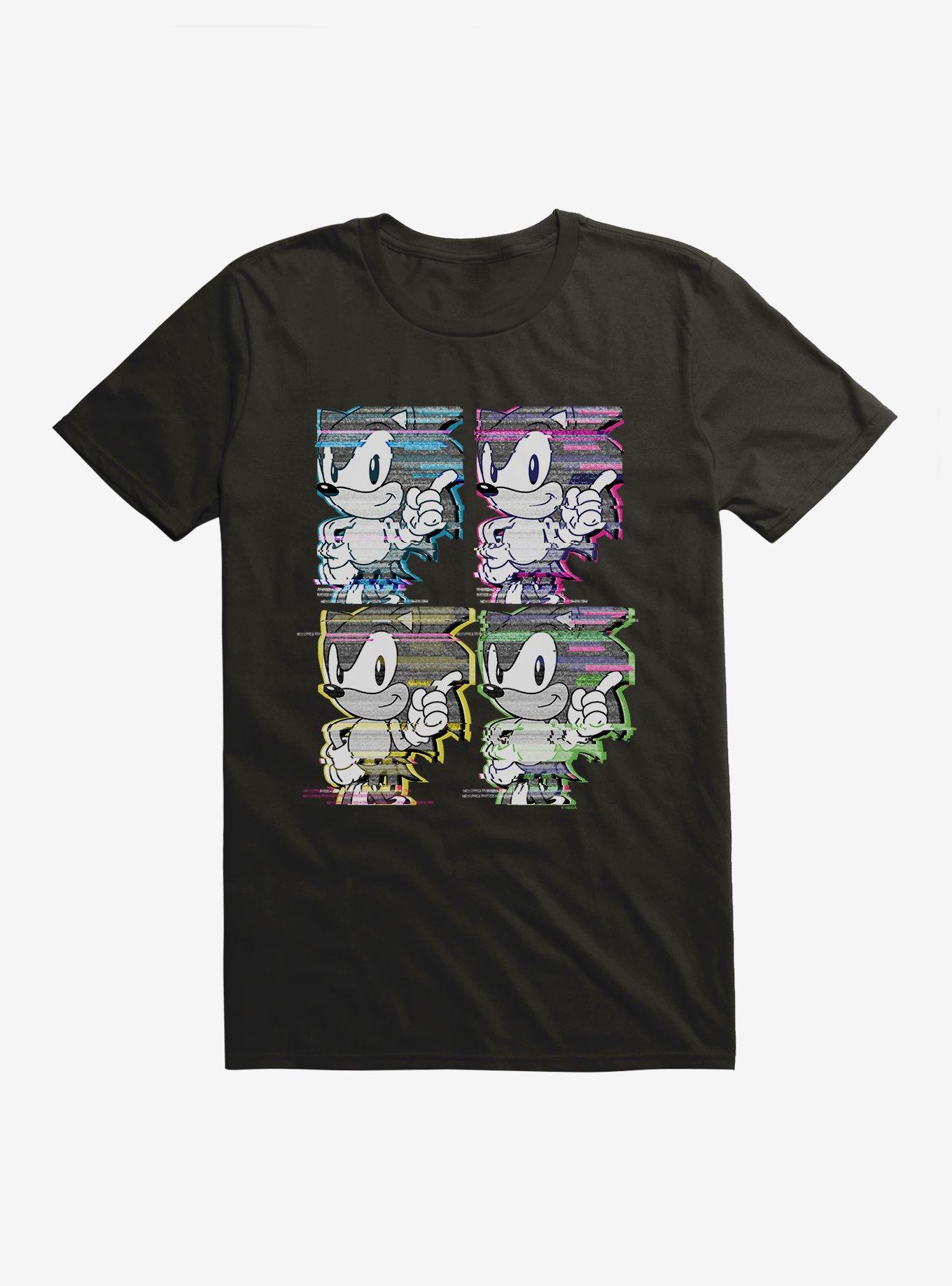 Sonic The Hedgehog Sonic Square Up Glitch T-Shirt, , hi-res