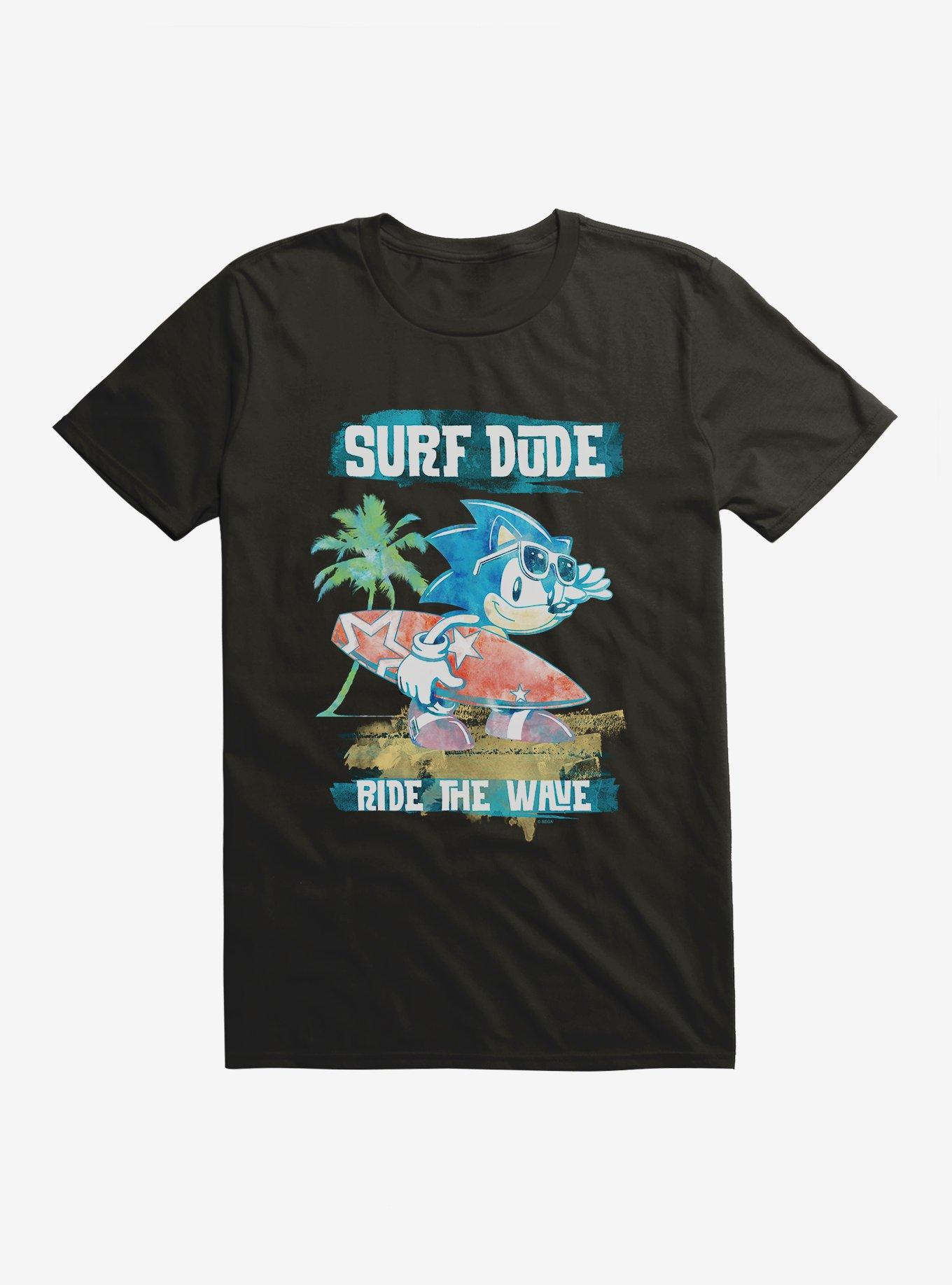 Sonic The Hedgehog Surf Dude T-Shirt, , hi-res