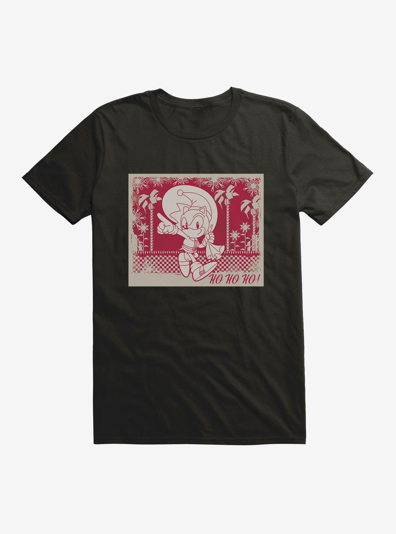 Sonic The Hedgehog Santa Sonic On The Way T-Shirt