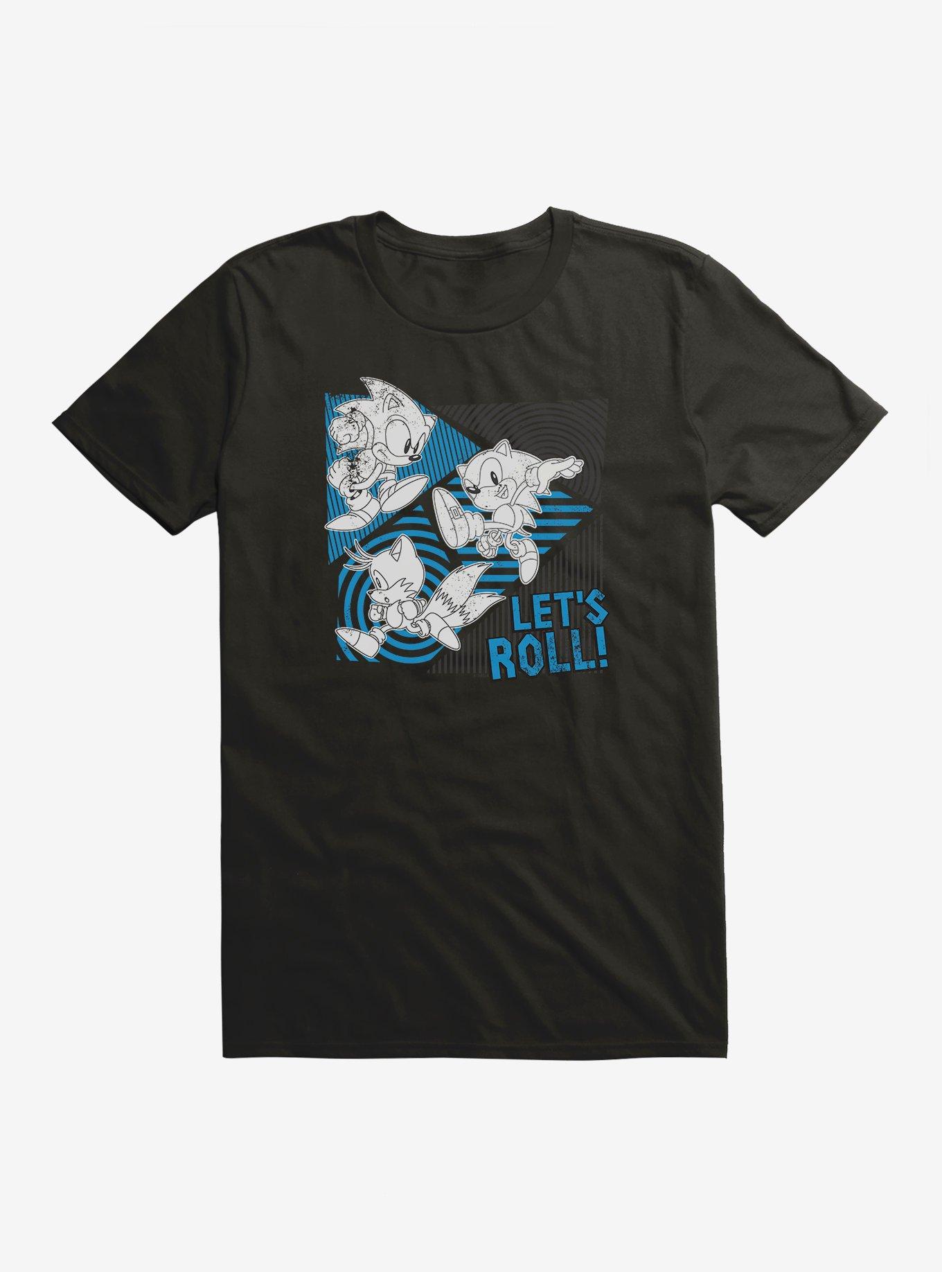 Sonic The Hedgehog Let's Roll T-Shirt