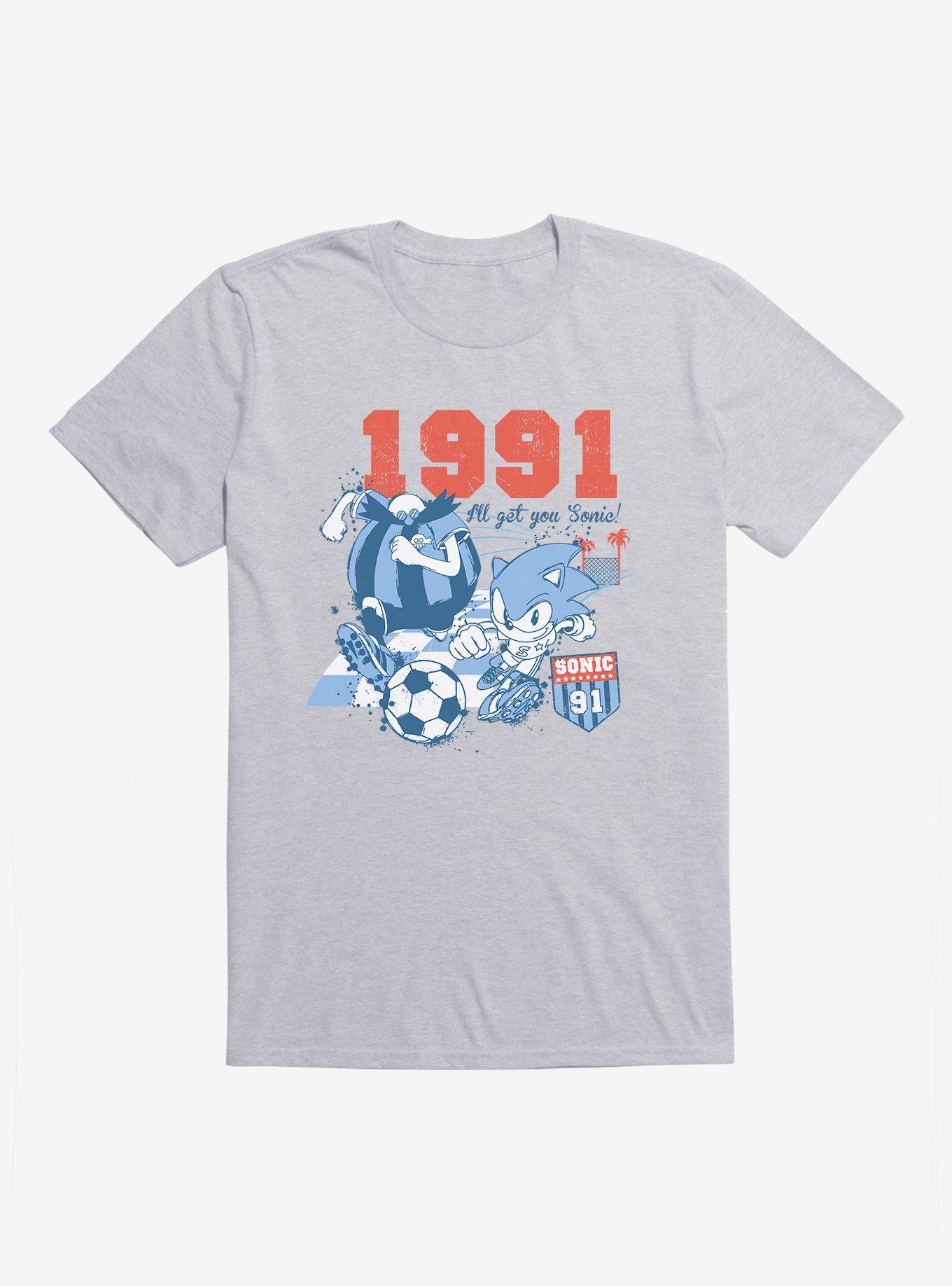 Sonic The Hedgehog Summer Games Soccer 1991 T-Shirt