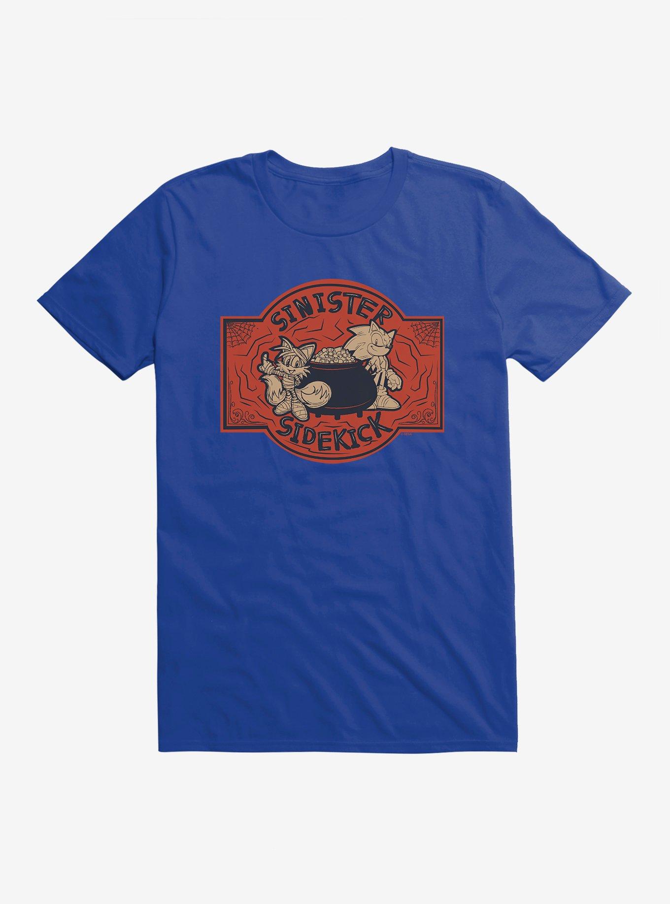 Sonic The Hedgehog Halloween Sidekick T-Shirt, ROYAL, hi-res