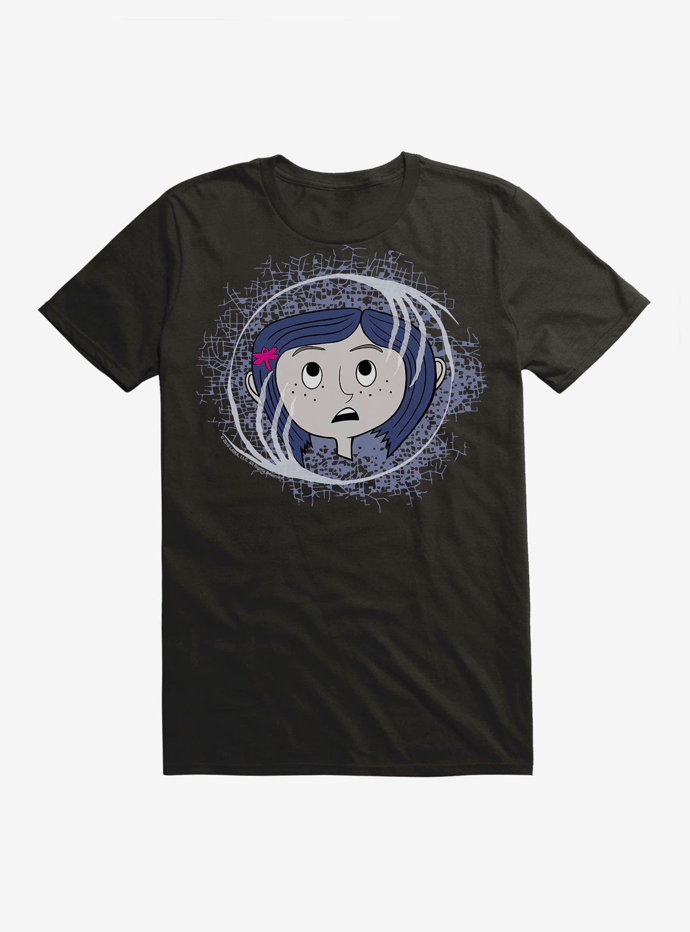 Coraline Other Mother Hands T-Shirt, BLACK, hi-res