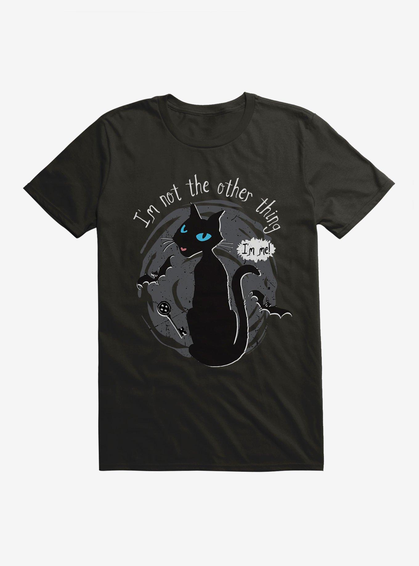 Coraline I'm Not The Other Thing T-Shirt, BLACK, hi-res