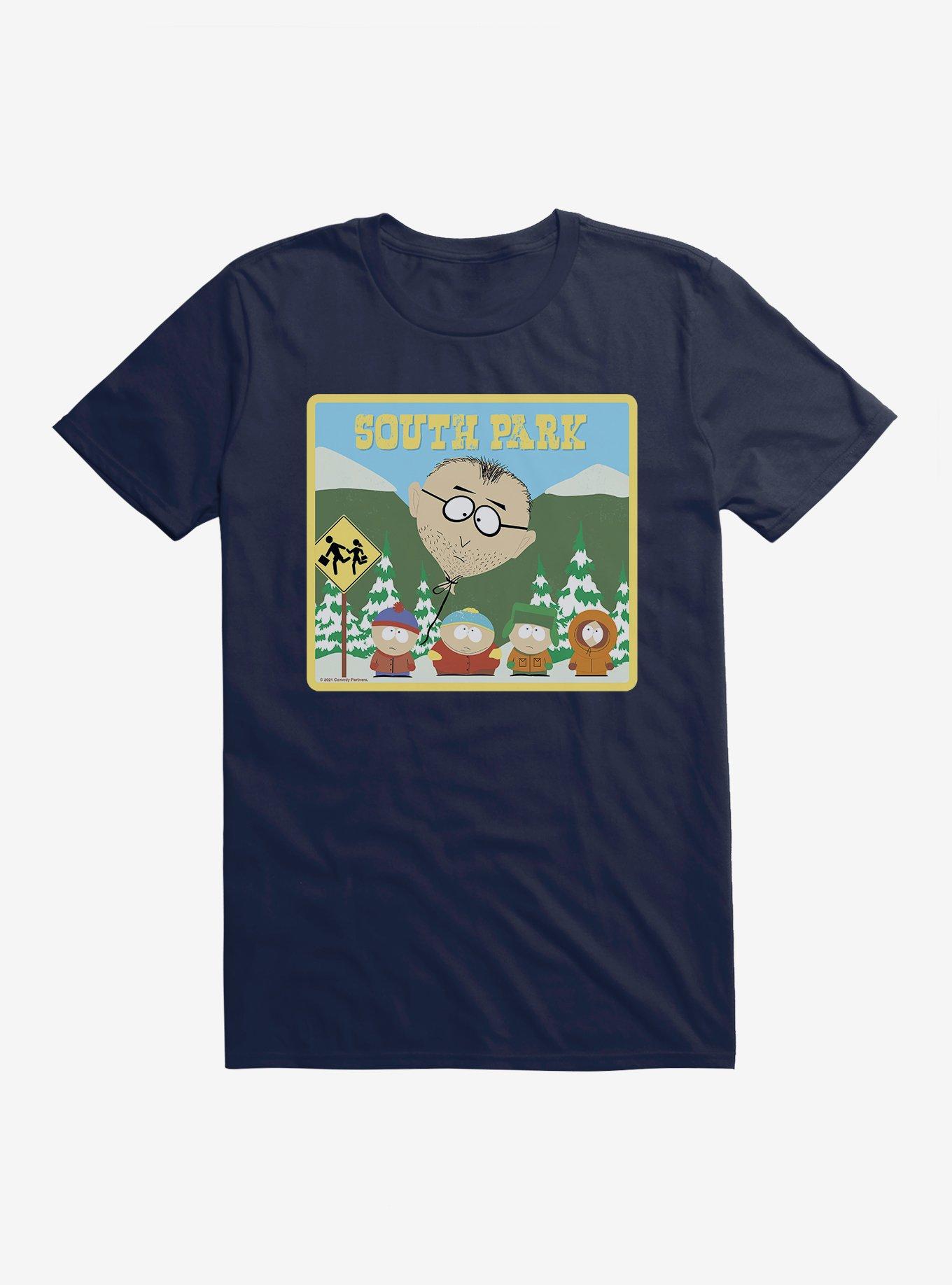 South Park Bus Stop T-Shirt, MIDNIGHT NAVY, hi-res