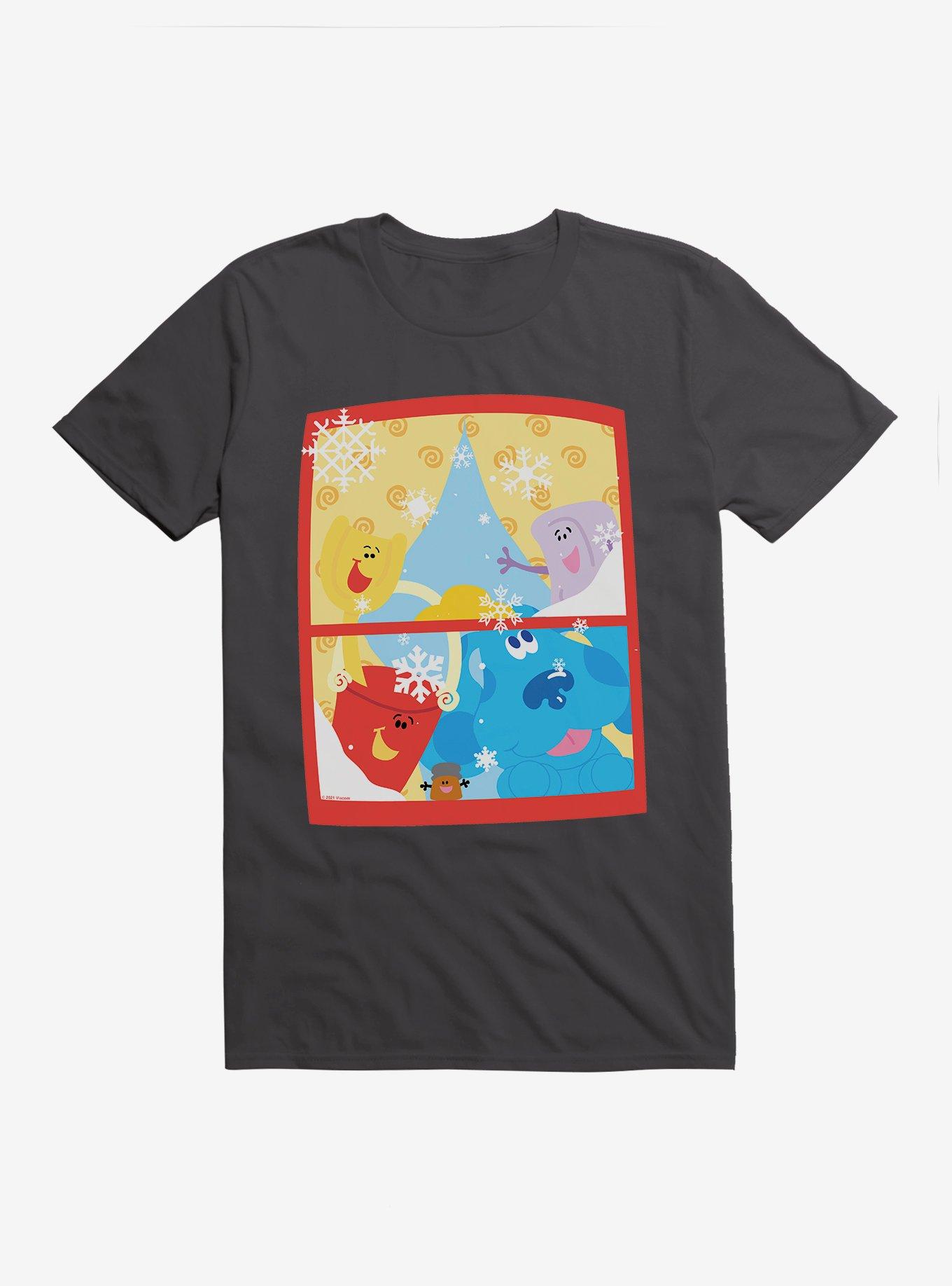 Blue's Clues Snowfall T-Shirt, HEAVY METAL, hi-res