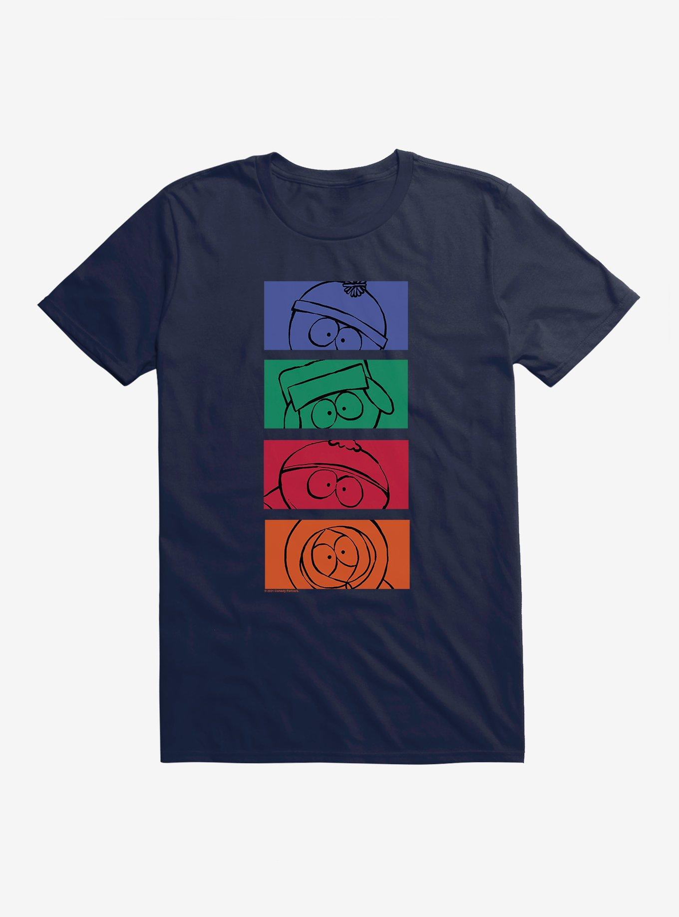 South Park Eyes T-Shirt, MIDNIGHT NAVY, hi-res