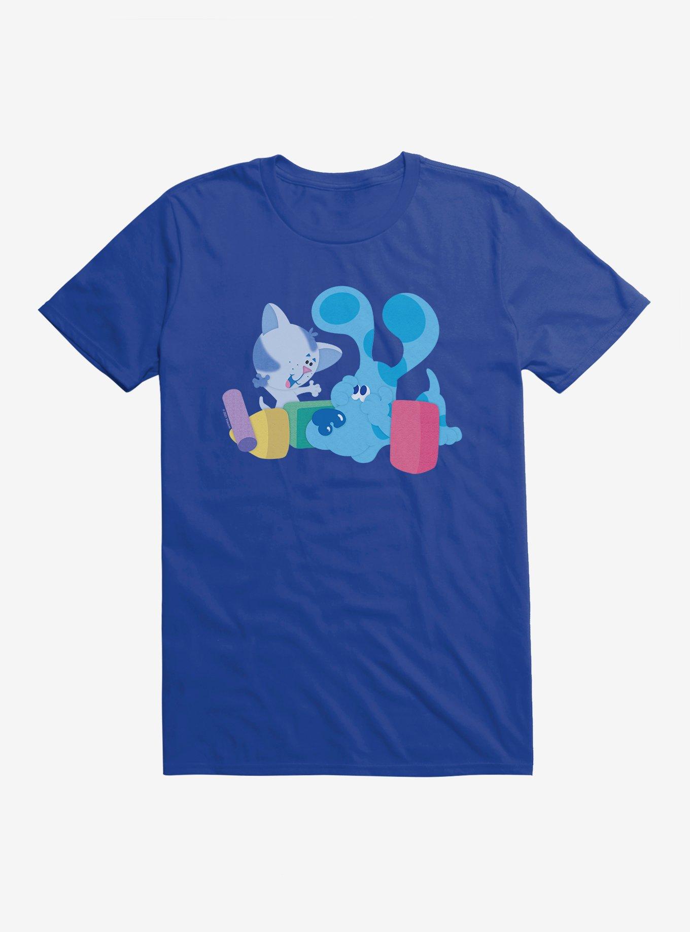 Blue's Clues Periwinkle And Blue Playtime T-Shirt, ROYAL, hi-res