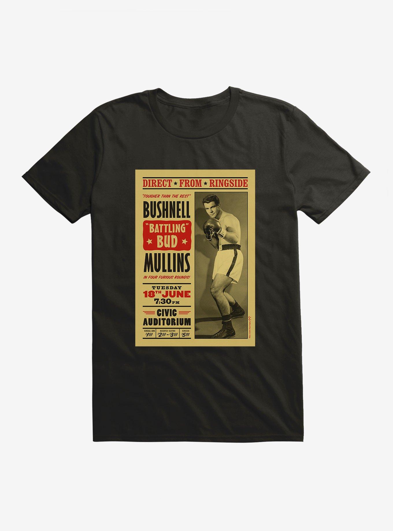 Twin Peaks Bushnell Mullins Fight T-Shirt, BLACK, hi-res