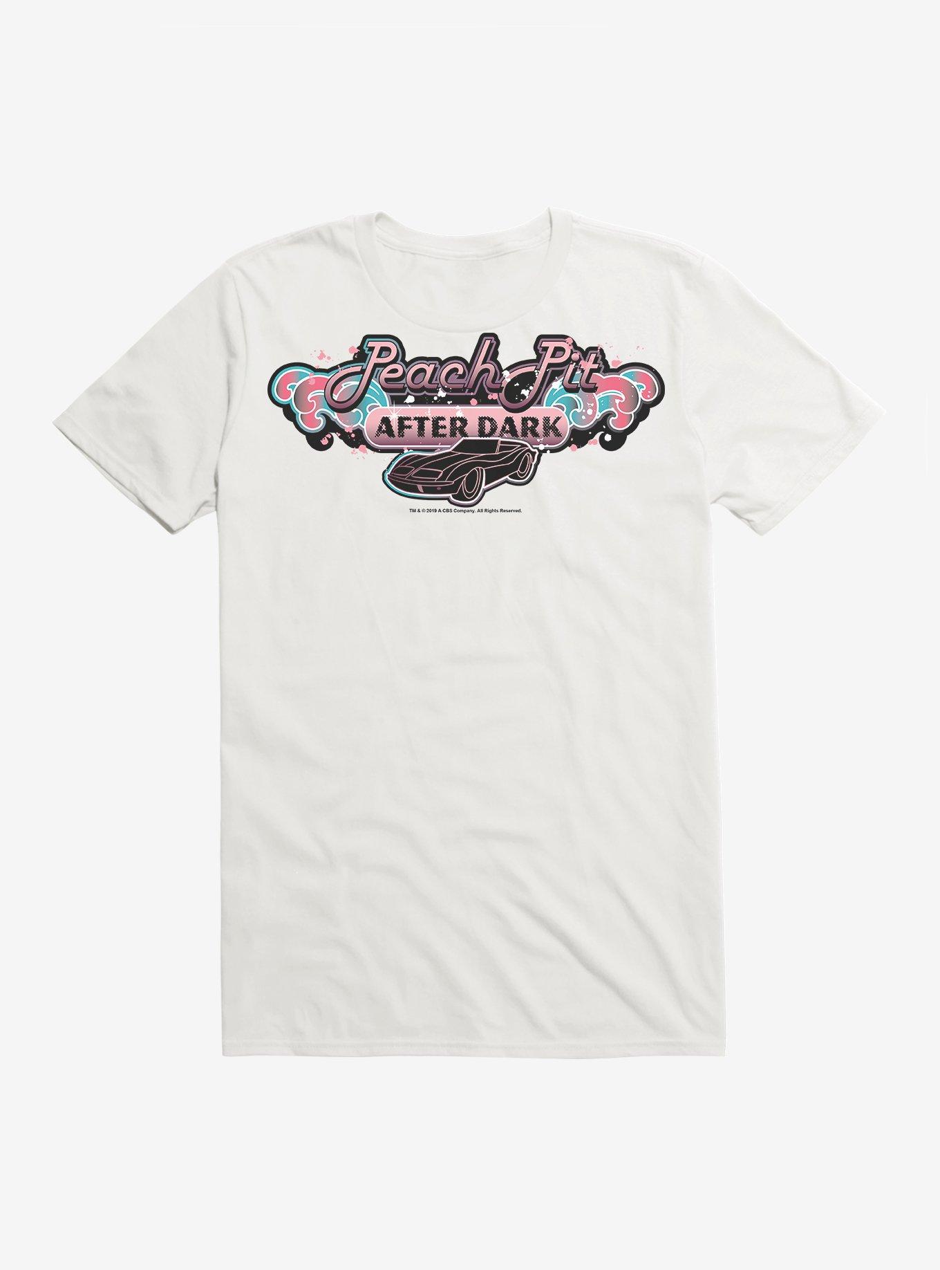 Beverly Hills 90210 Peach Pit After Dark T-Shirt, WHITE, hi-res