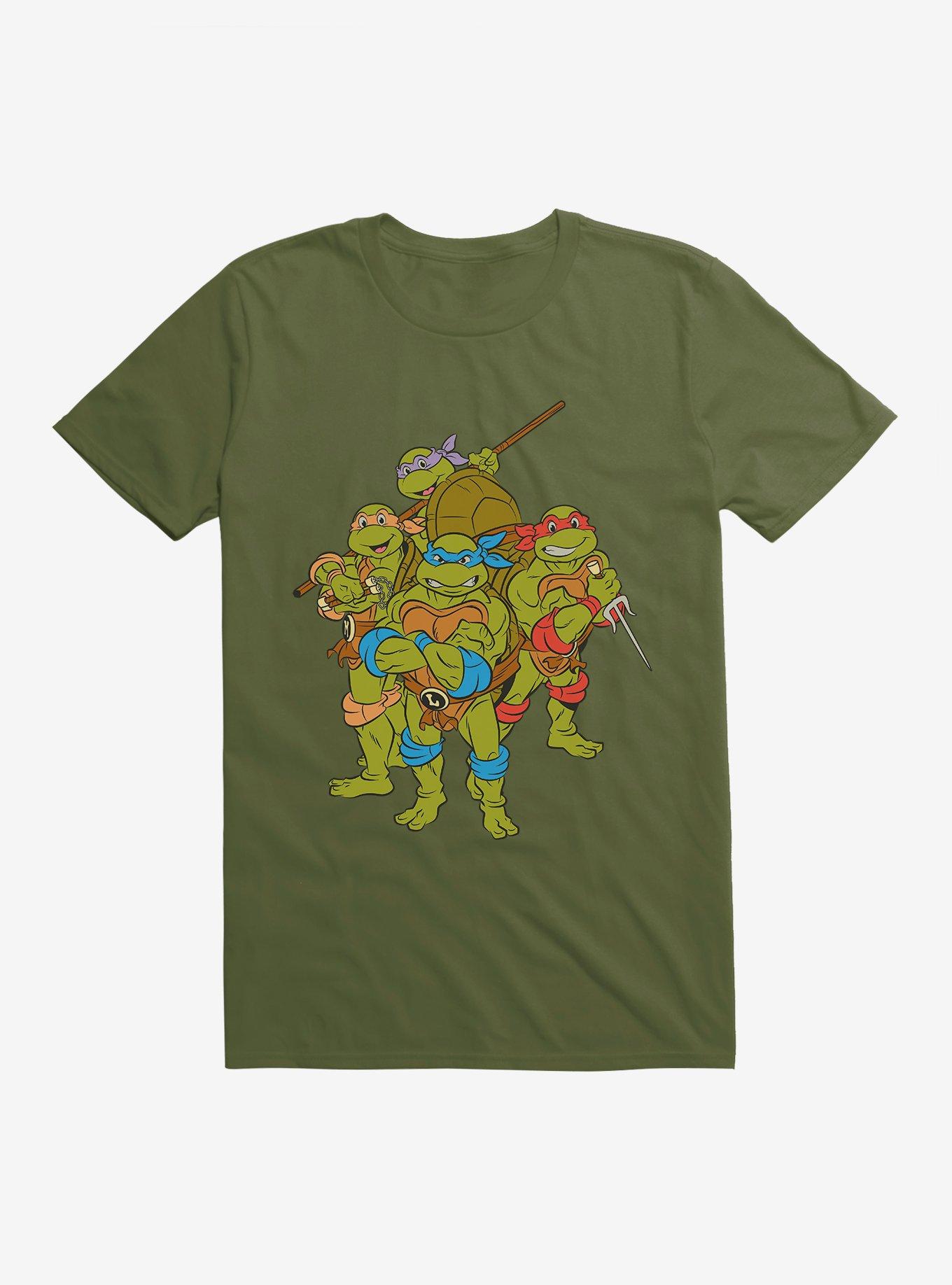 Teenage Mutant Ninja Turtles Group Pose T-Shirt