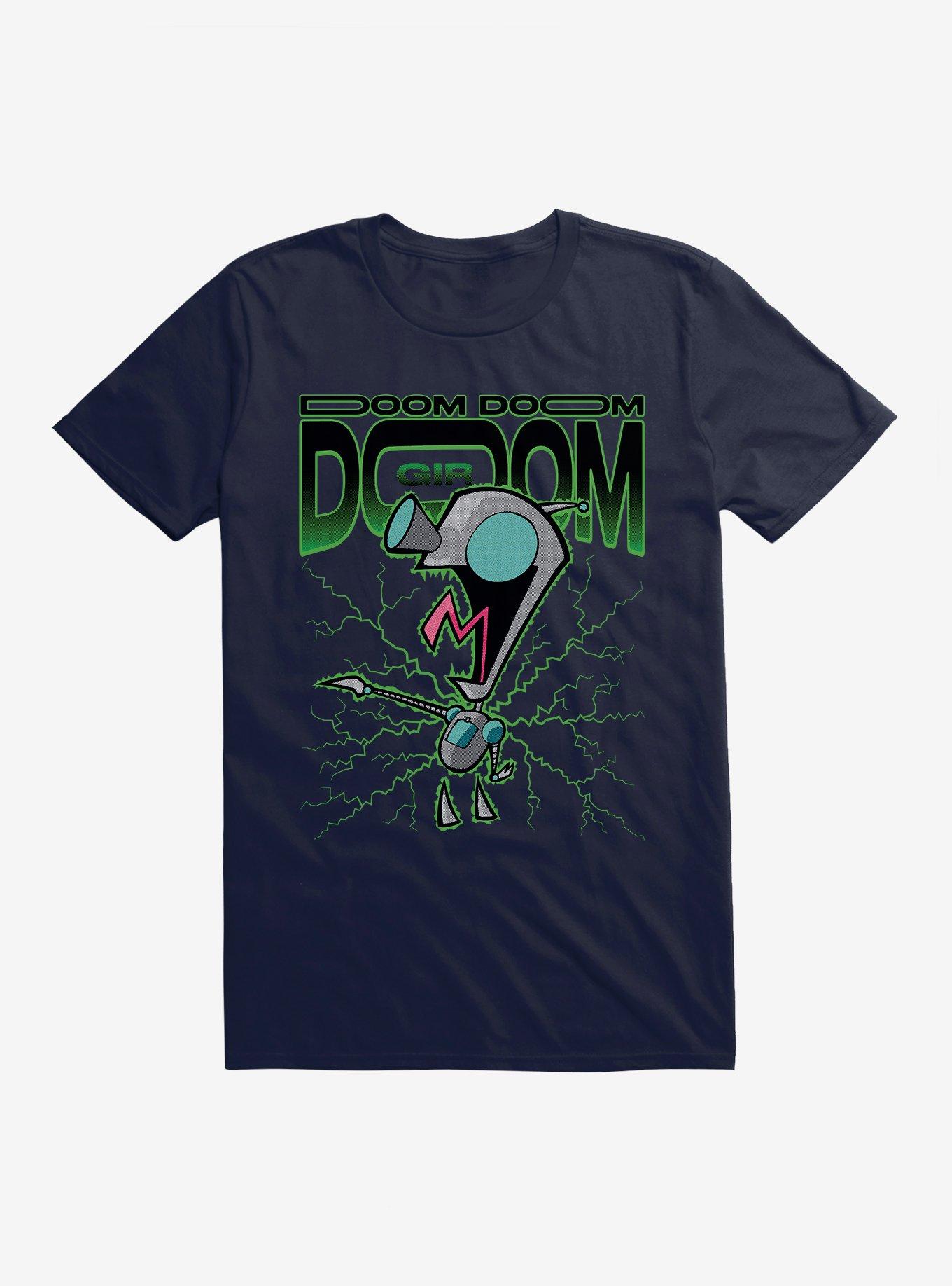 Invader Zim Unique GIR T-Shirt, NAVY, hi-res