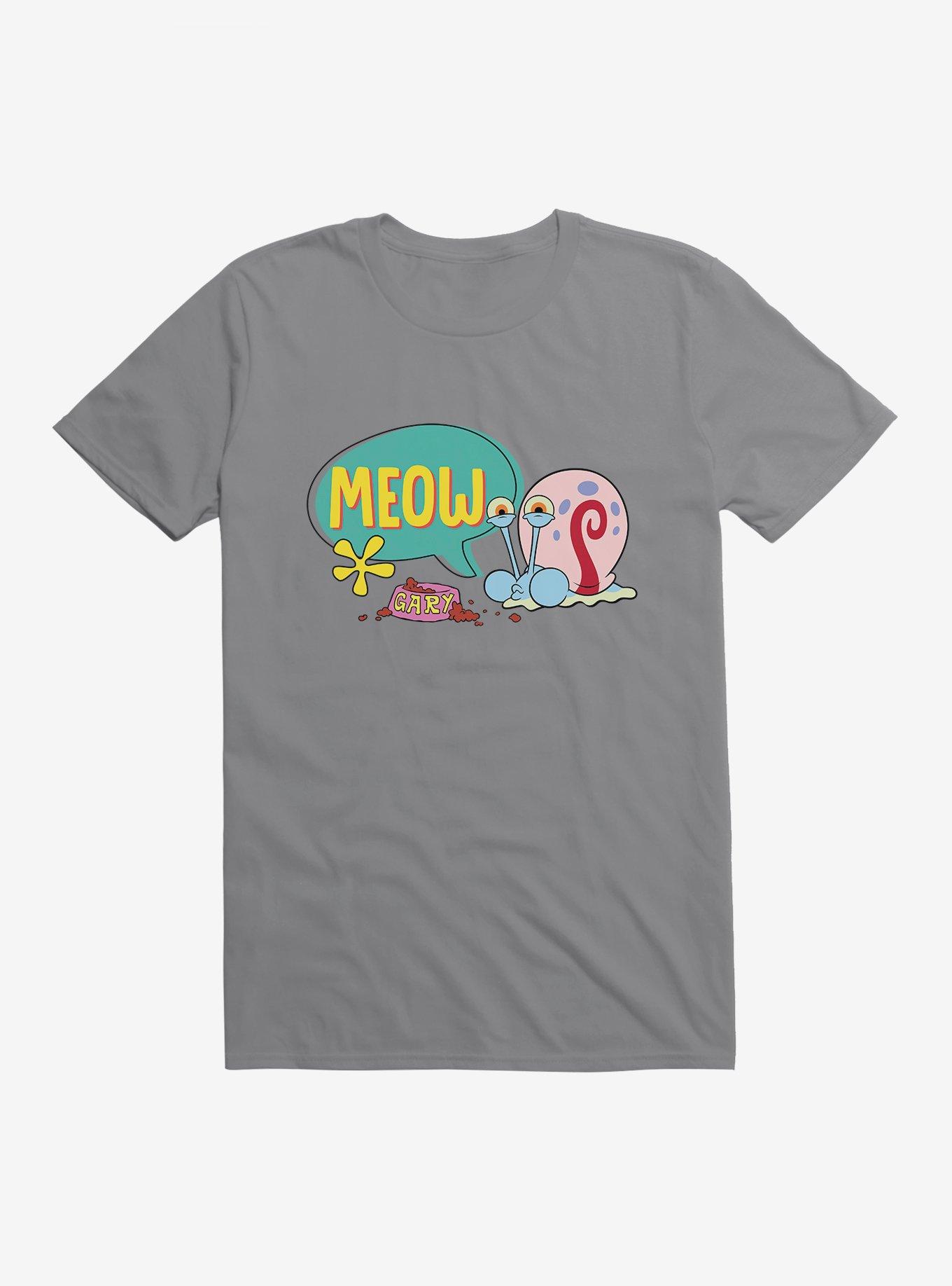 SpongeBob SquarePants Gary Meow T-Shirt, STORM GREY, hi-res