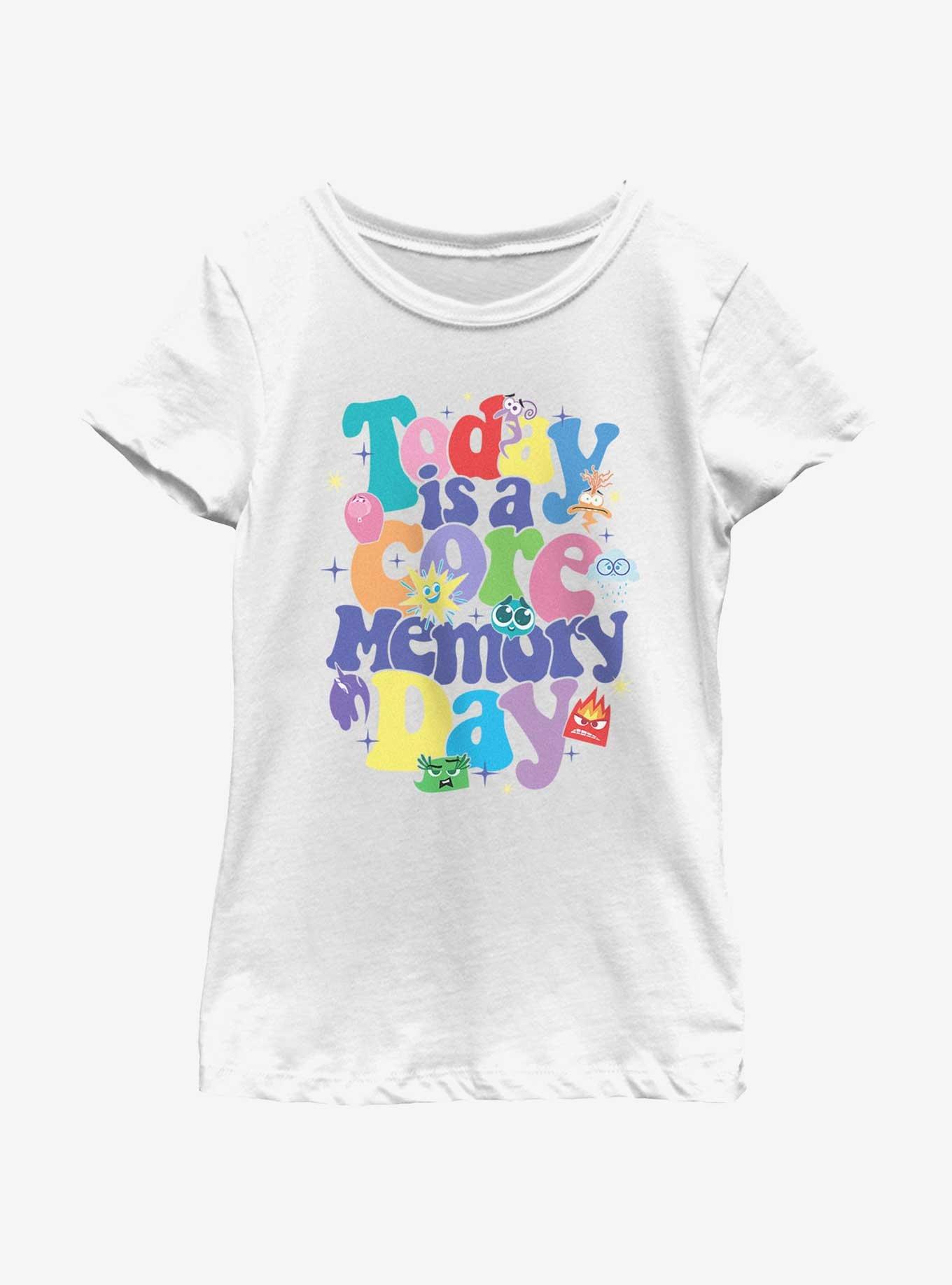 Disney Pixar Inside Out 2 Core Day Youth Girls T-Shirt , WHITE, hi-res