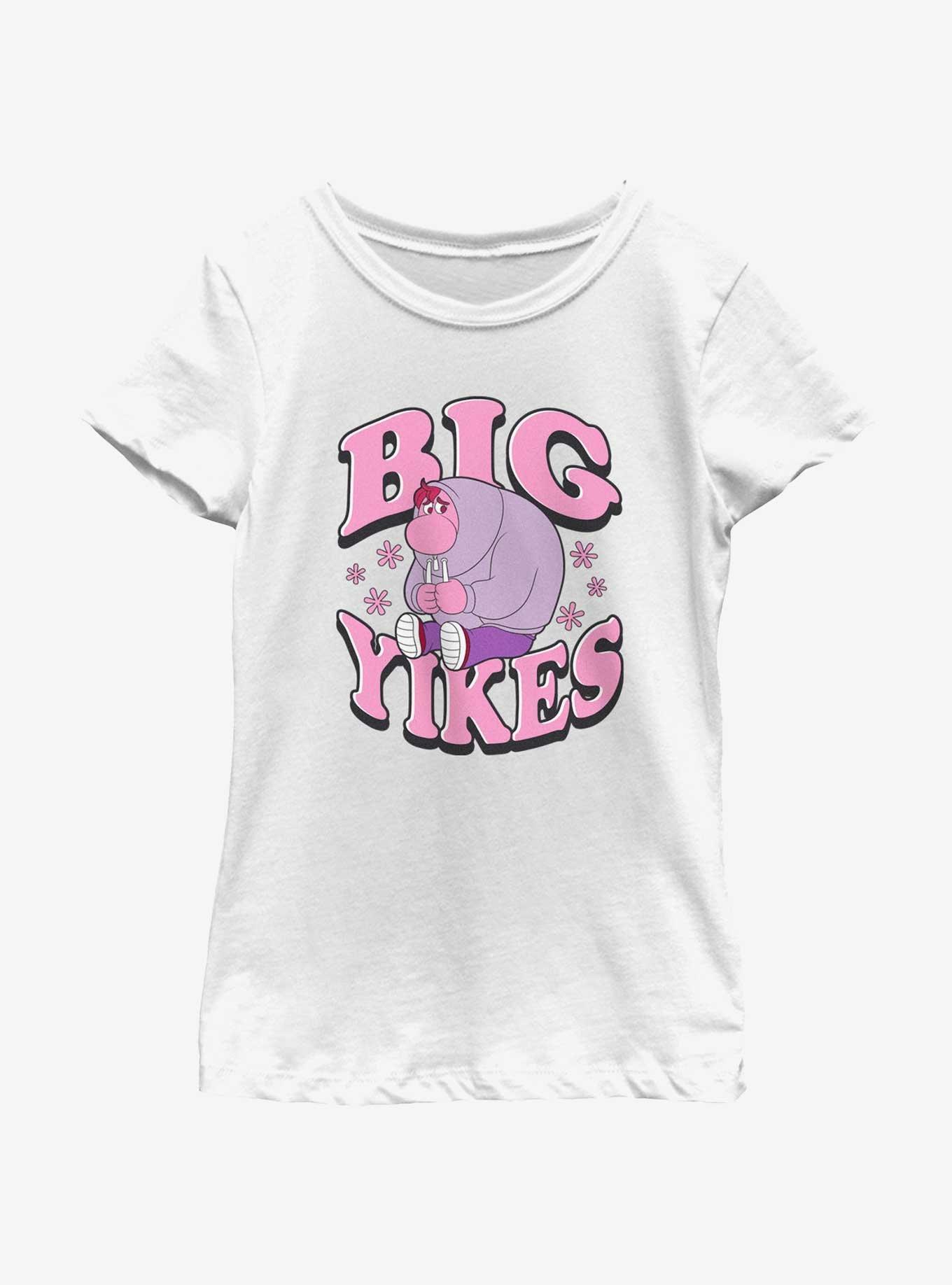 Disney Pixar Inside Out 2 Big Yikes Youth Girls T-Shirt , WHITE, hi-res