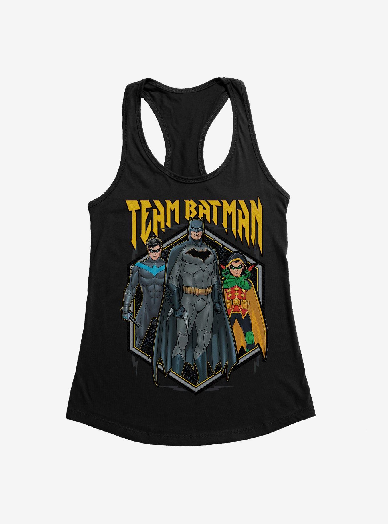 Batman Team Batman Girls Tank, BLACK, hi-res