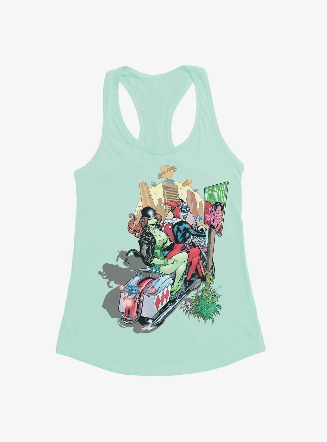 Batman Harley Quinn Welcome To Metropolis Girls Tank, MINT, hi-res