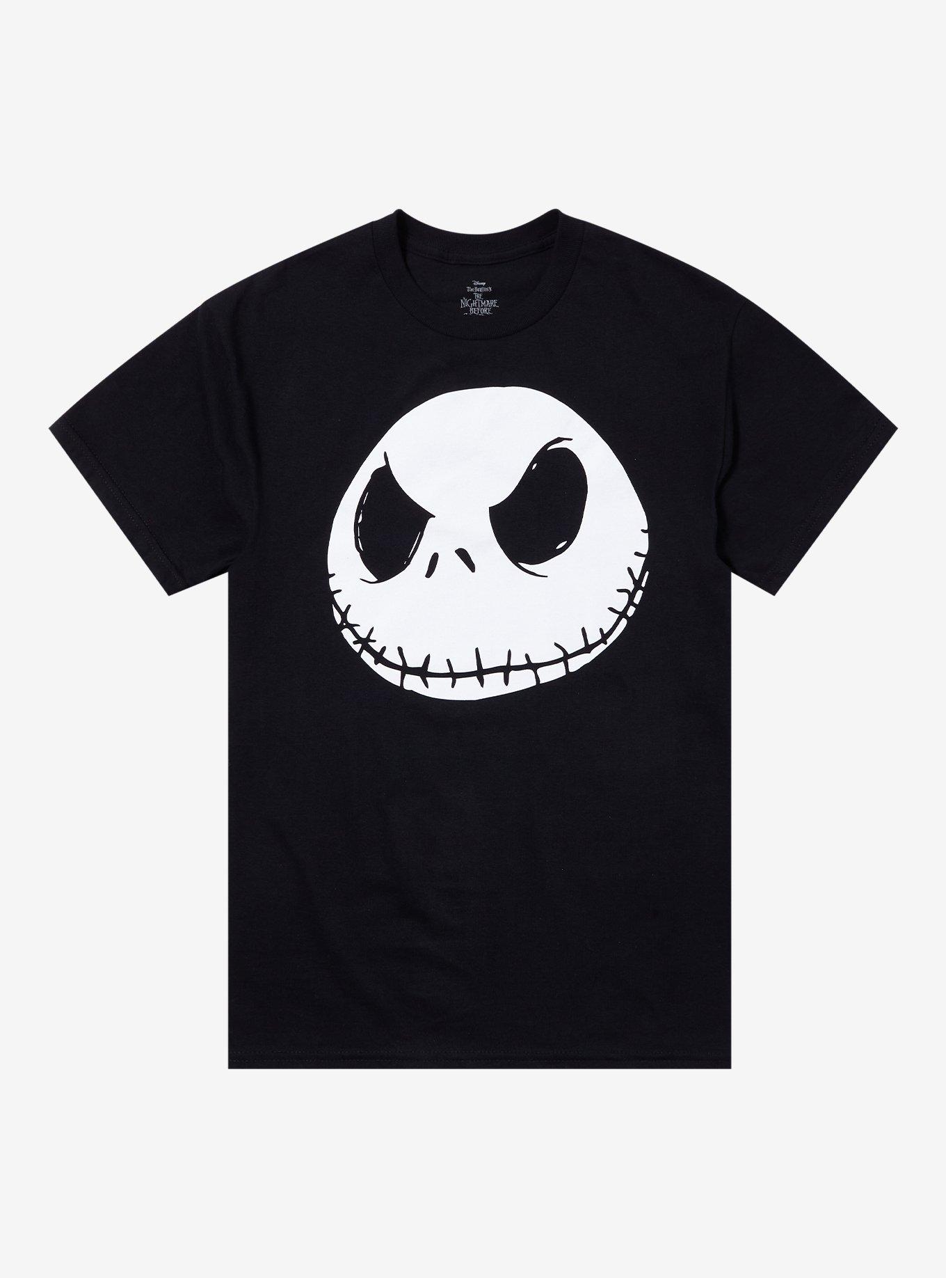 The Nightmare Before Christmas Jack Face T-Shirt, , hi-res