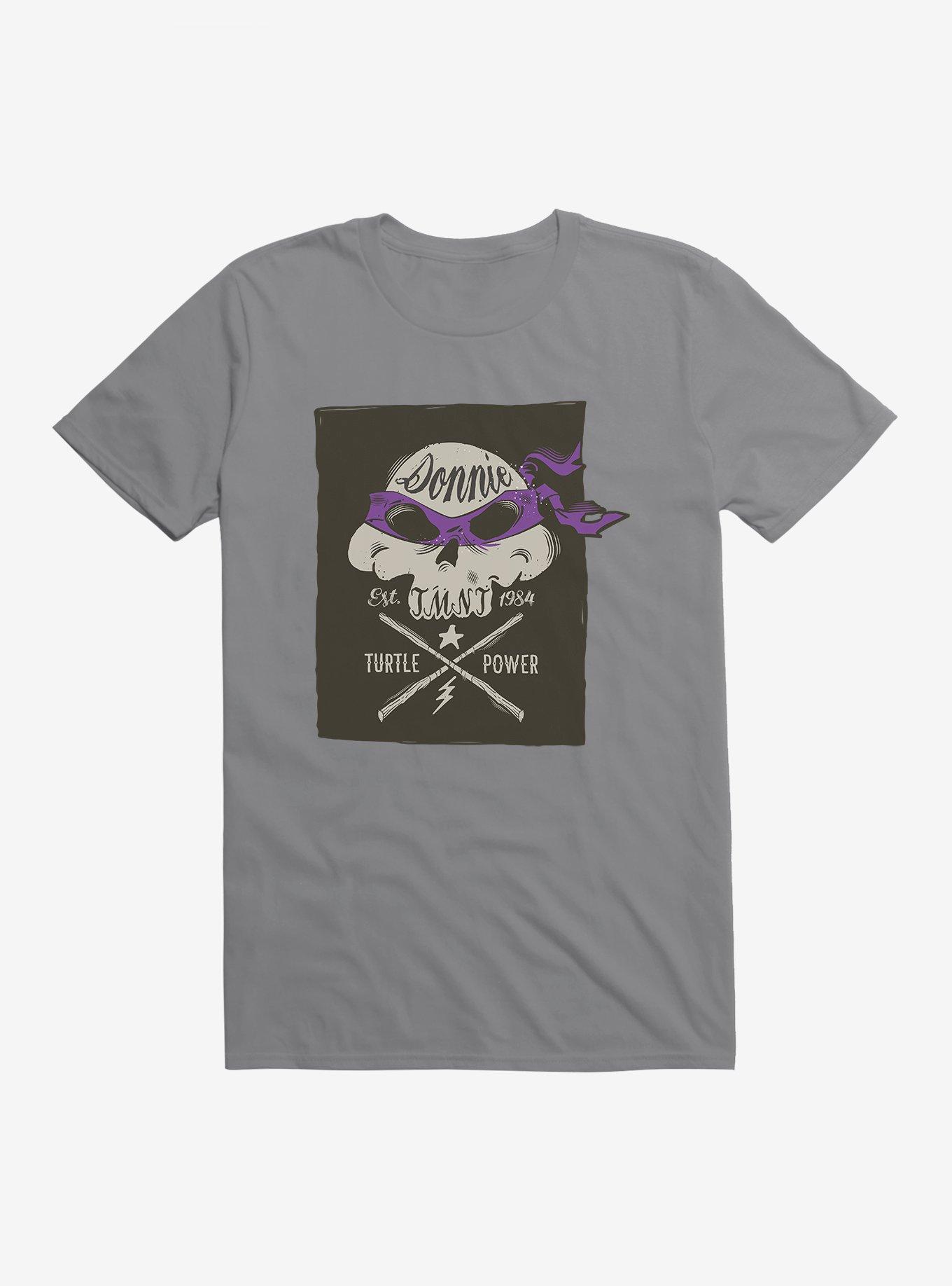 Teenage Mutant Ninja Turtles Donatello Bandana Skull And Weapons T-Shirt, , hi-res