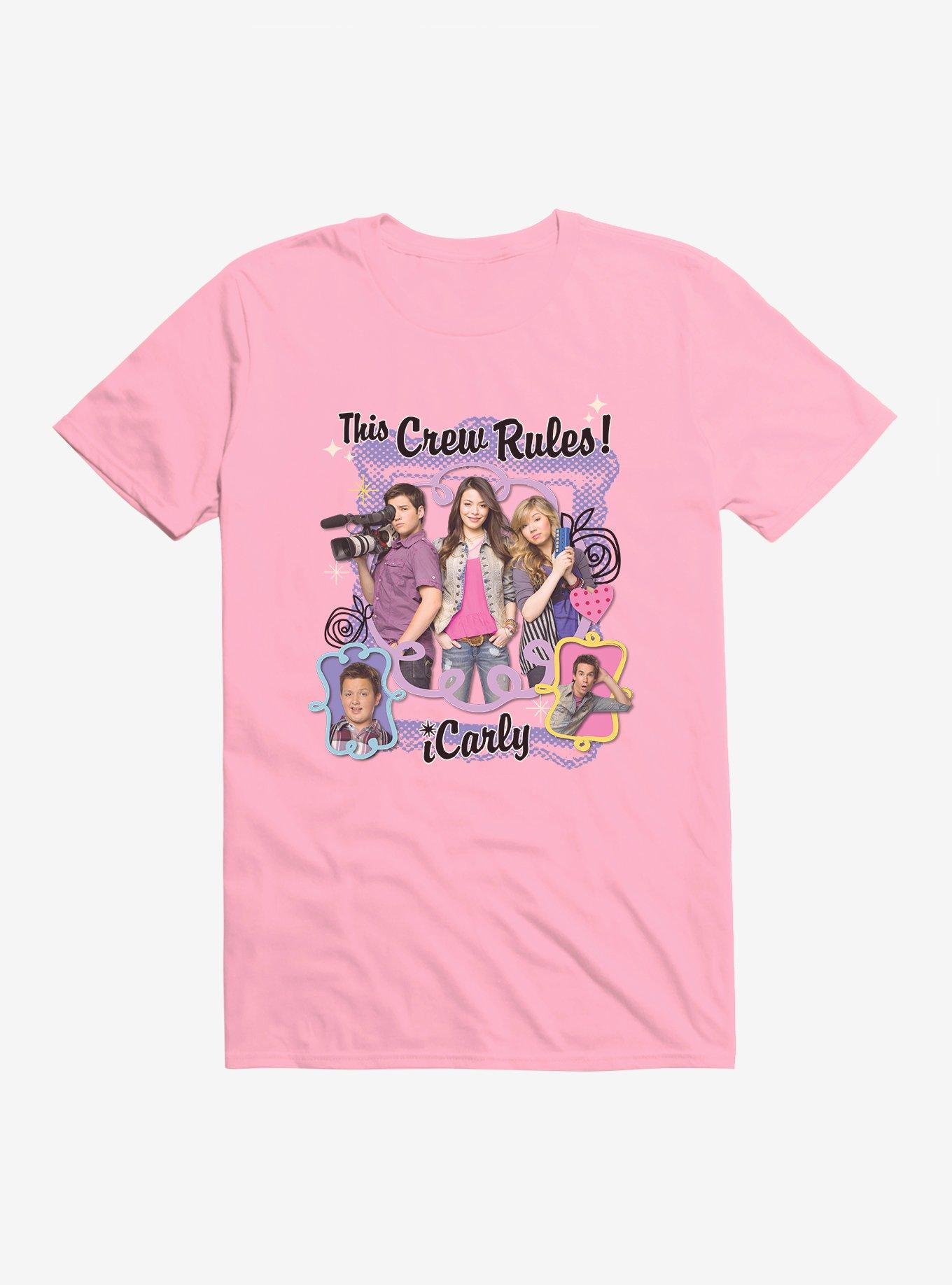 iCarly This Crew Rules T-Shirt, CHARITY PINK, hi-res