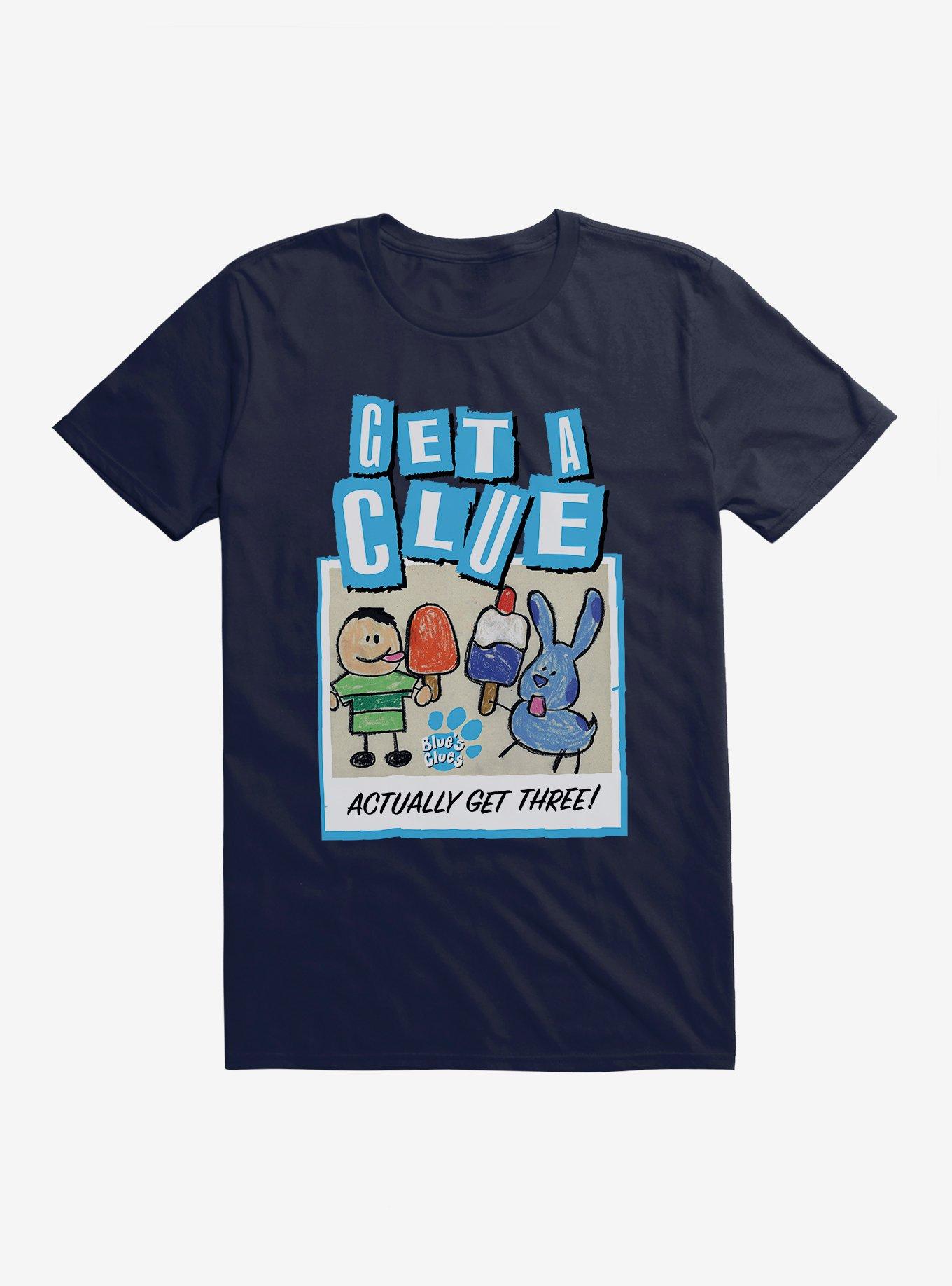 Blue's Clues Get A Clue T-Shirt, NAVY, hi-res
