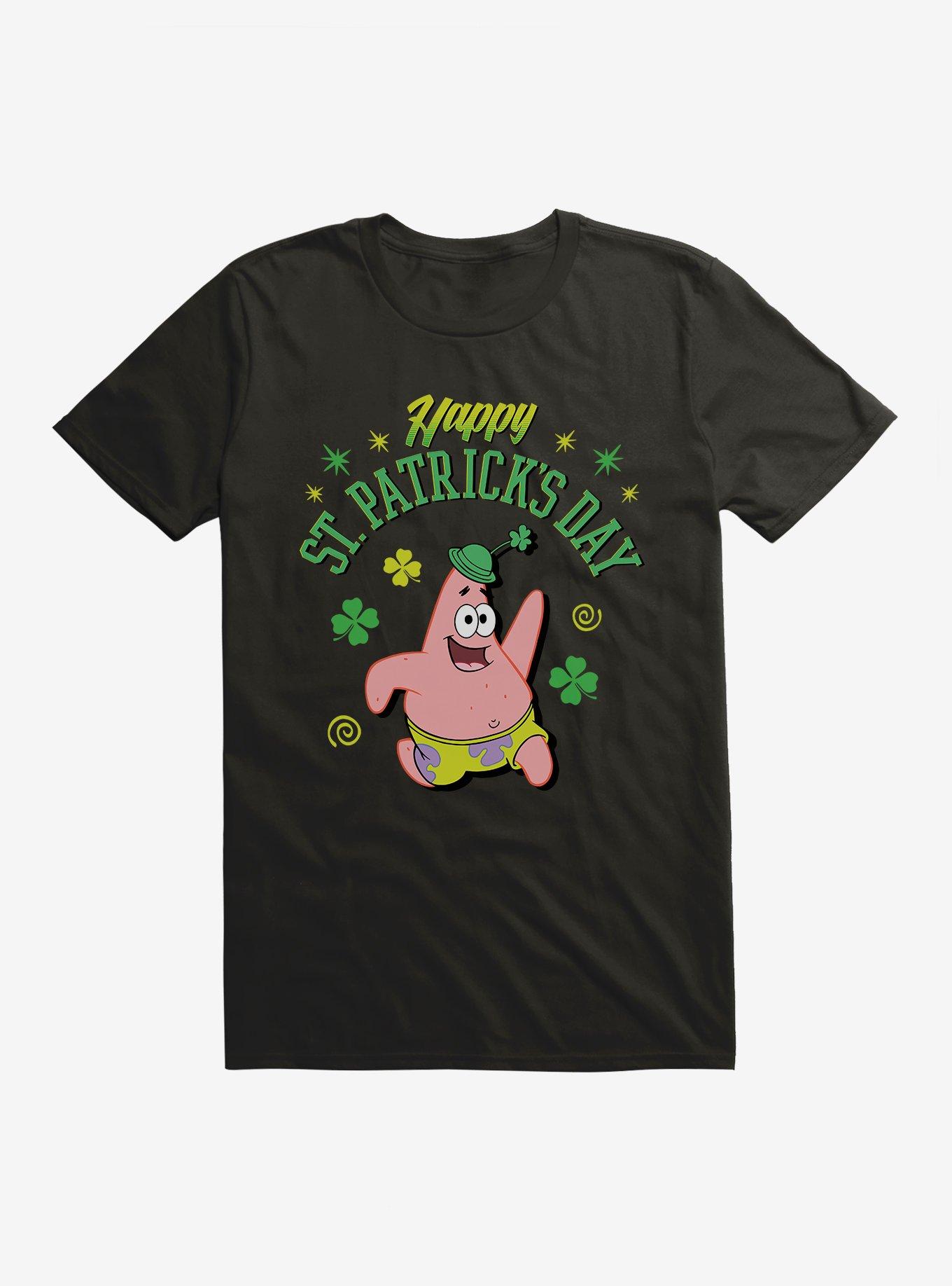 SpongeBob SquarePants Happy Saint Patrick's Day Hat T-Shirt, , hi-res