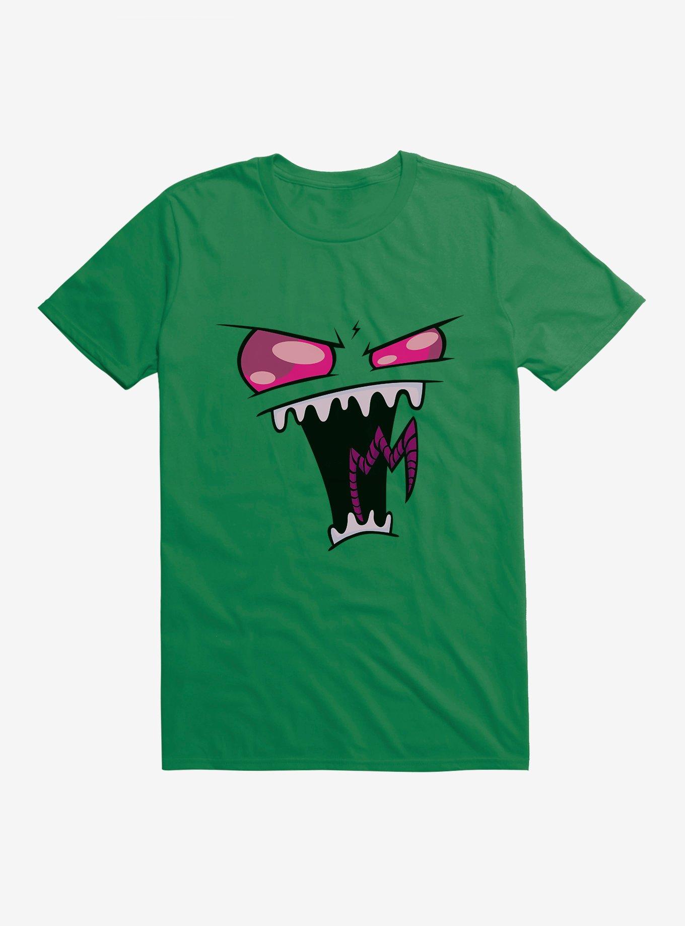 Invader Zim Big Face Angry T-Shirt, , hi-res