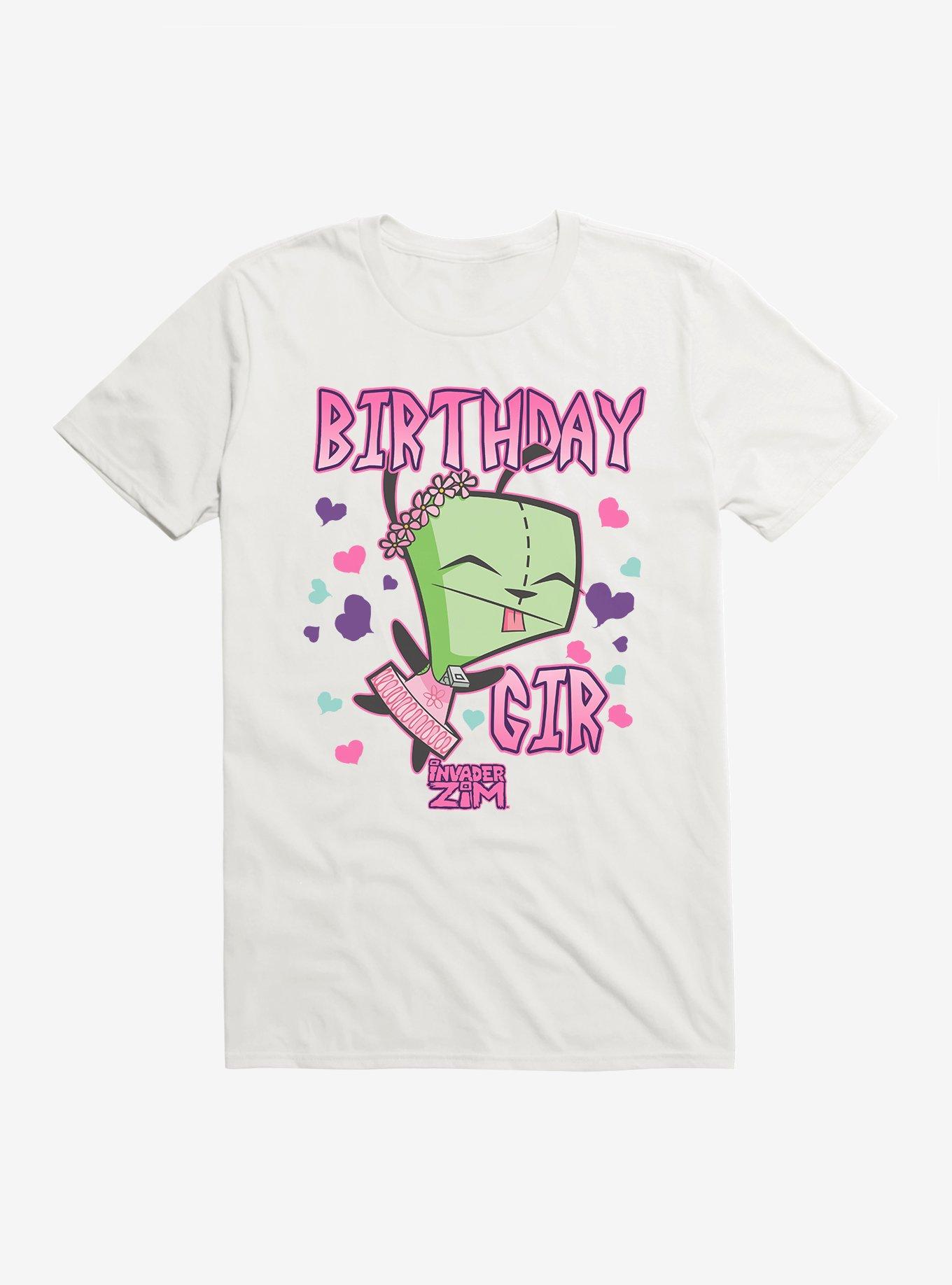 Invader Zim Birthday GIR T-Shirt, , hi-res