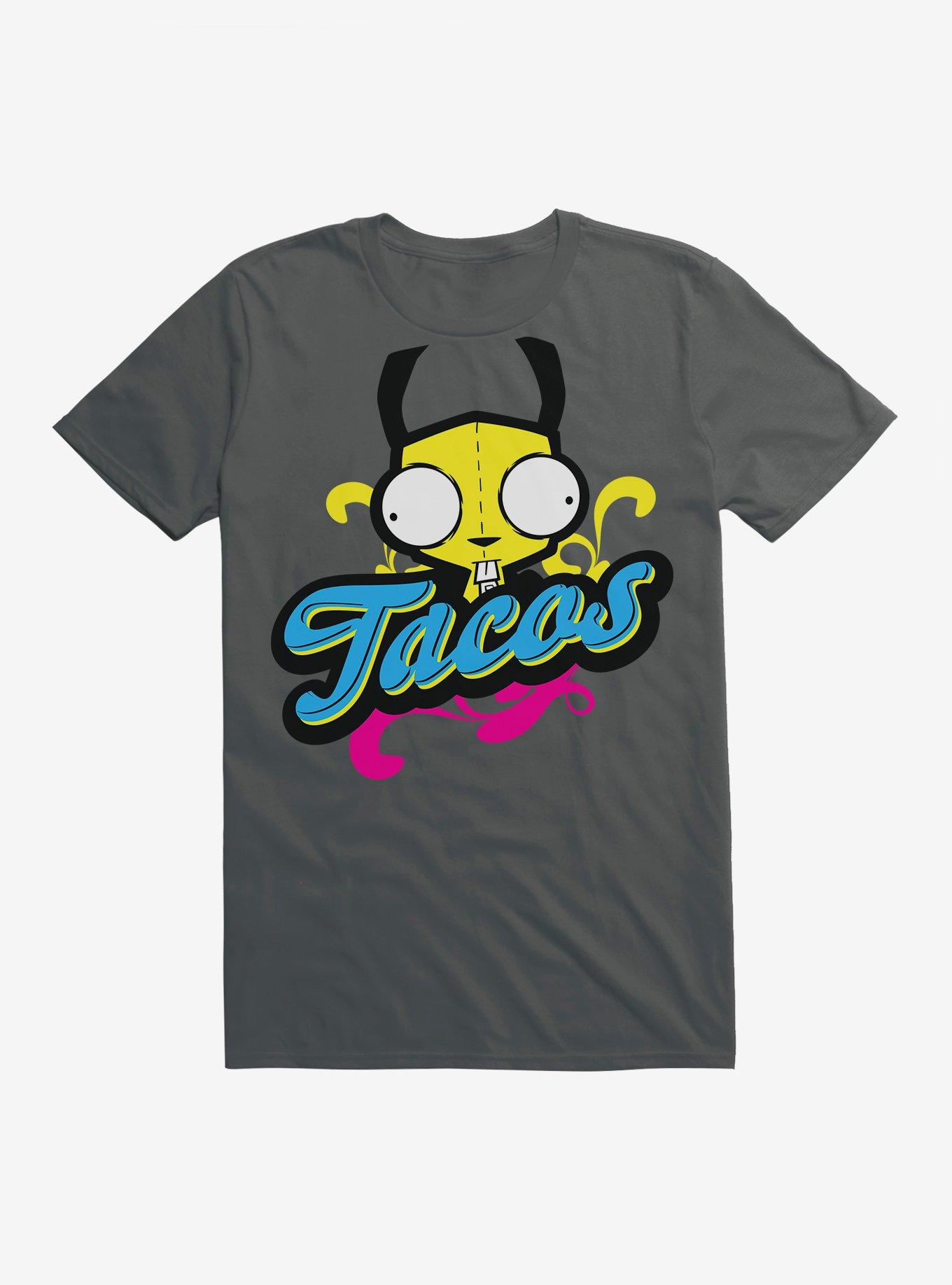 Invader Zim Gir Neon Tacos T-Shirt, , hi-res