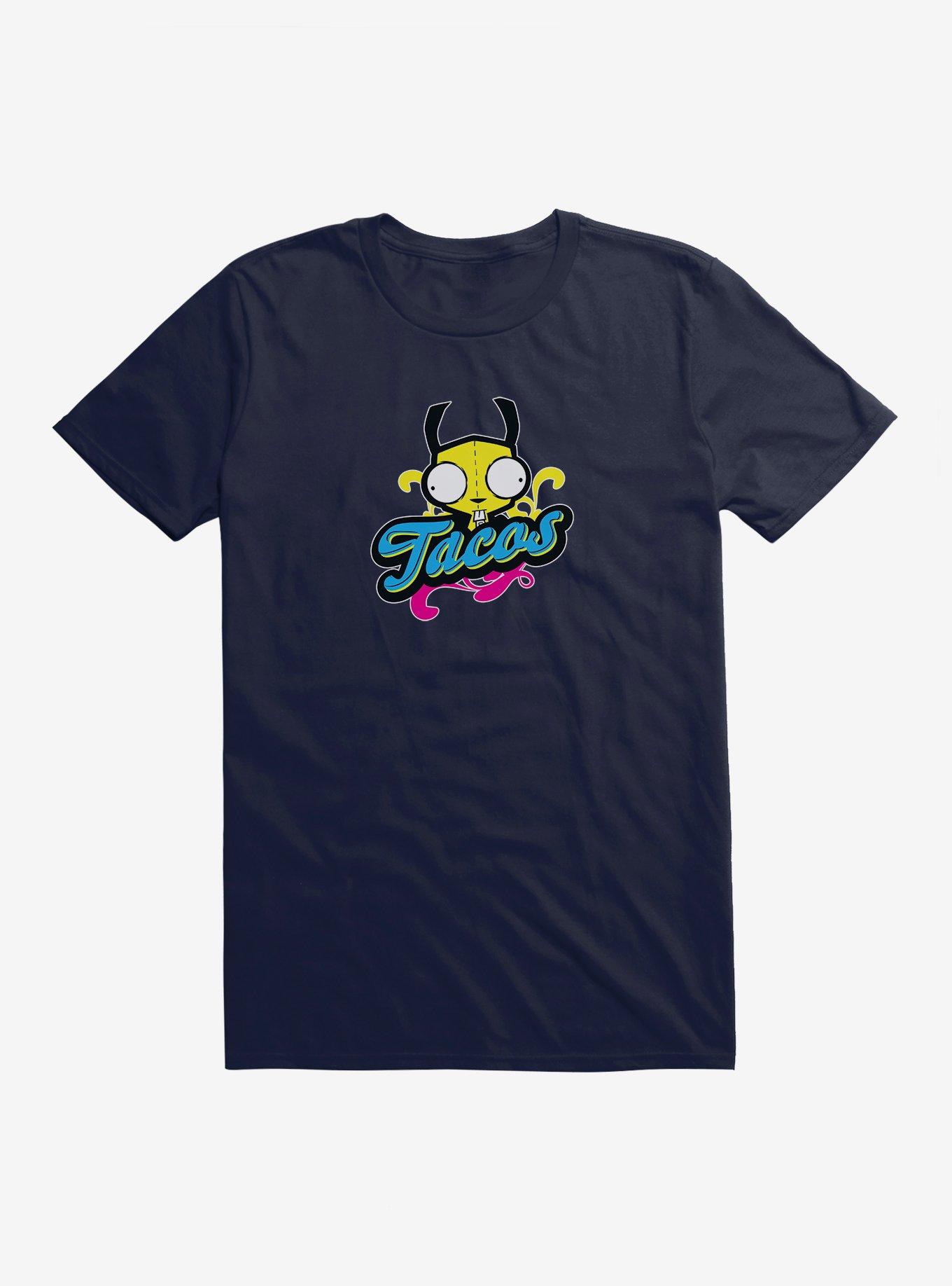 Invader Zim Gir Neon Tacos T-Shirt, , hi-res