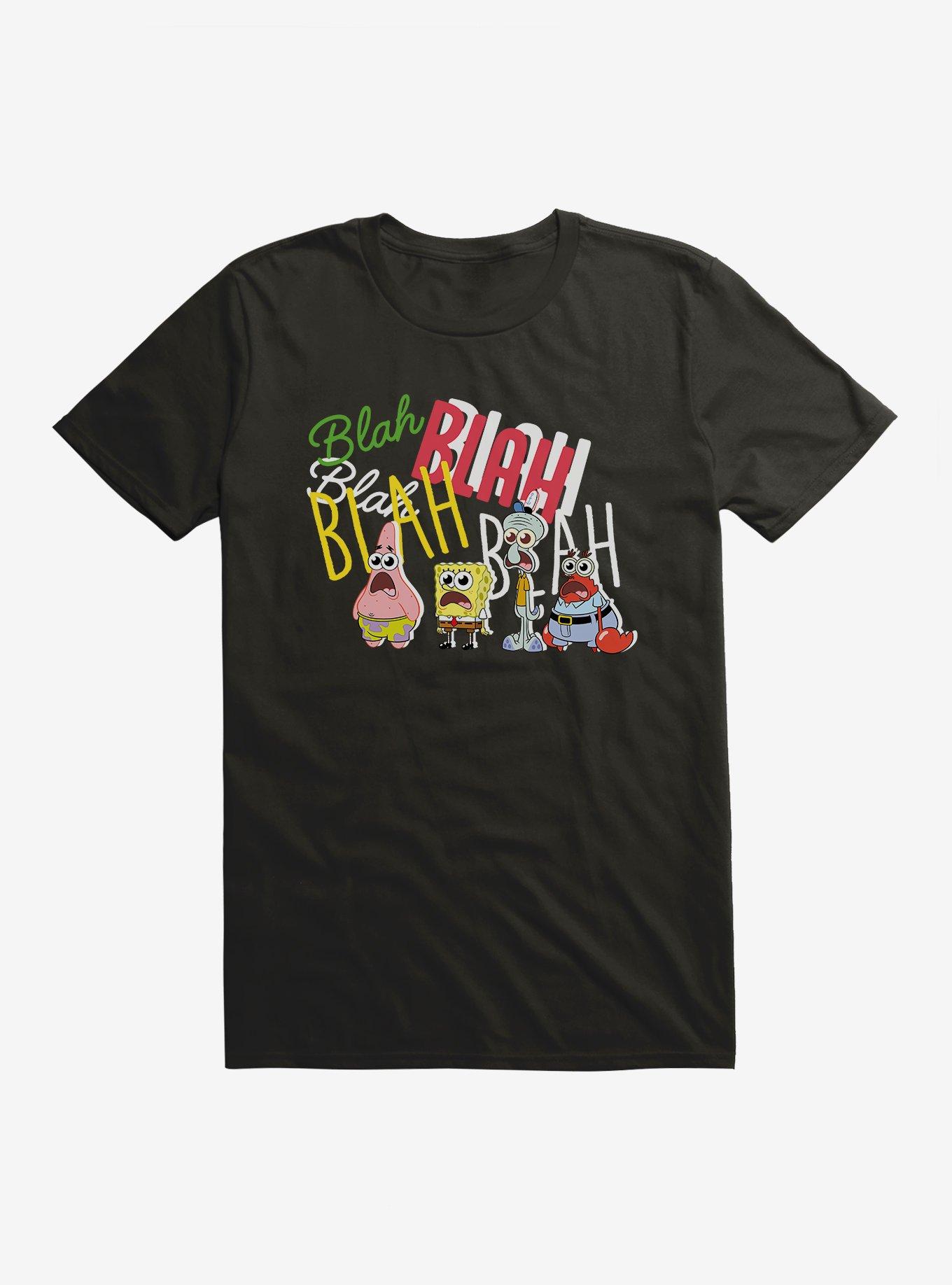 SpongeBob SquarePants Blah Blah Krusty Crew T-Shirt