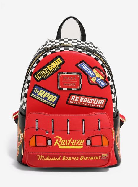 Loungefly high quality Lightning McQueen and Sally mini backpack