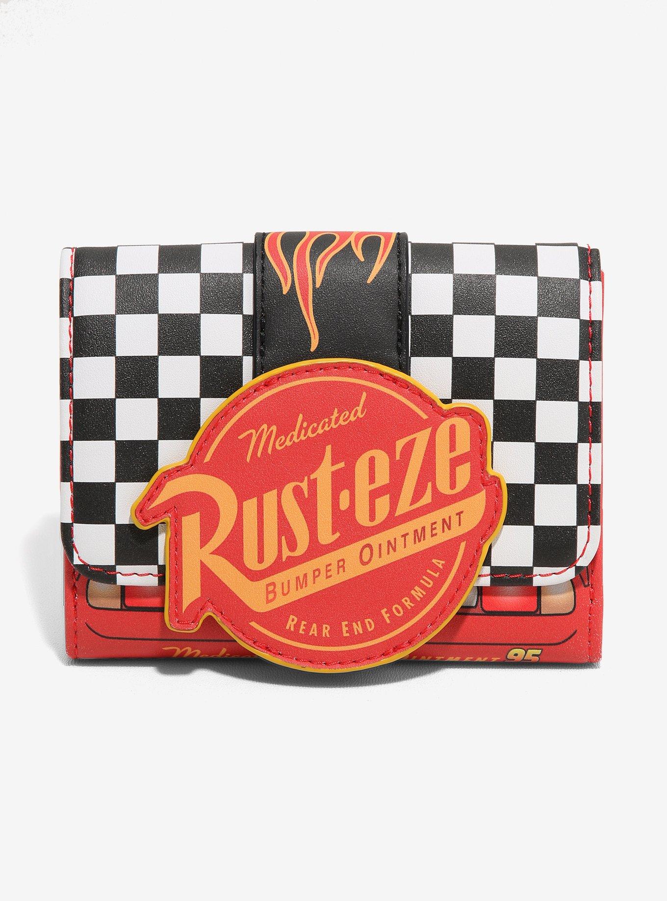 Loungefly Disney Pixar Cars Lightning McQueen Rust-eze Wallet &mdash; BoxLunch Exclusive, , hi-res